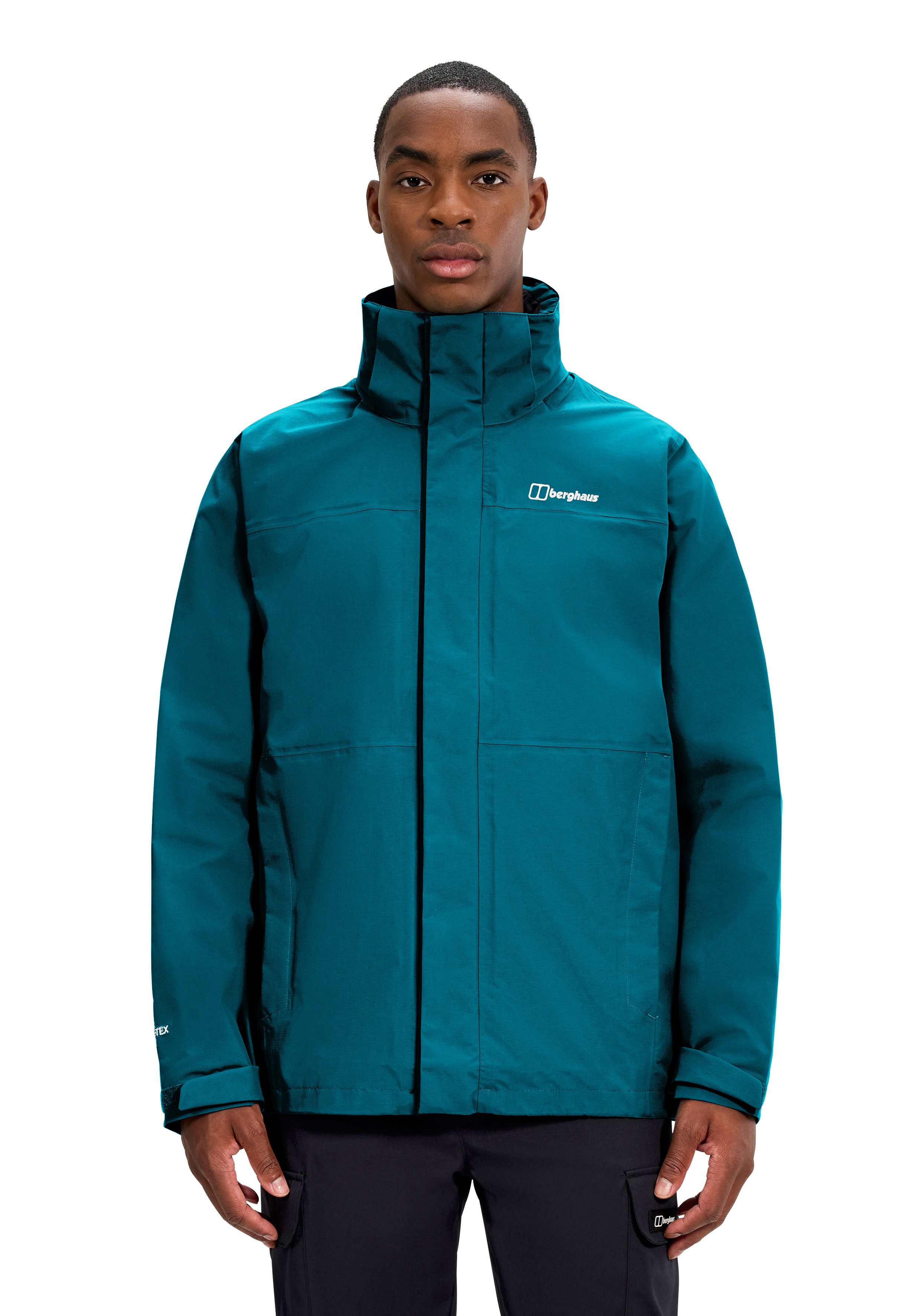 Berghaus Funktionsjacke HILLWALKER 2.0 IA JKT AM mit einrollbarer Kapuze, aus 2-lagigem GORE-TEX ePE-Material