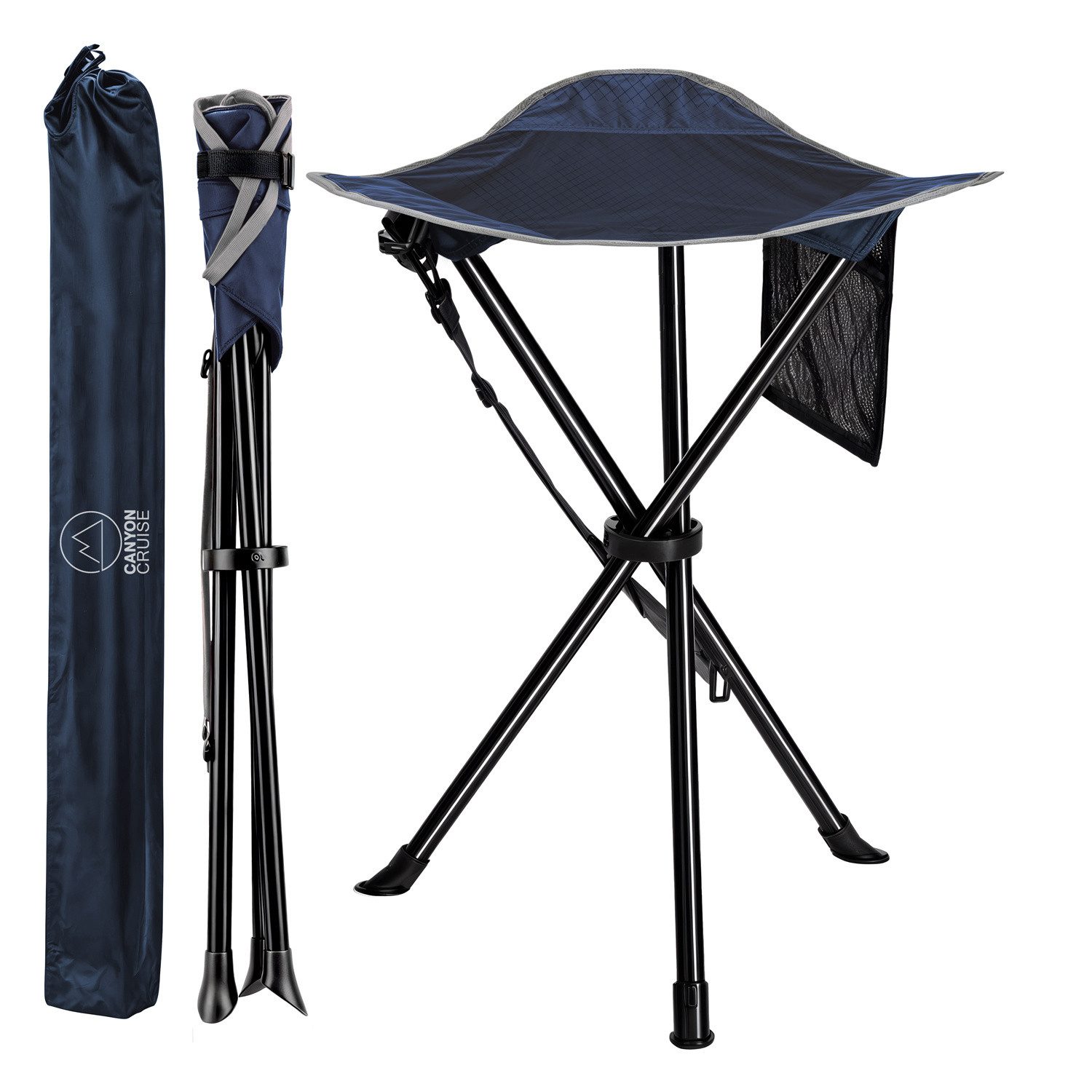 Canyon Cruise Campinghocker Faltbarer Angelsitz (Dreibein-Hocker, günstig online kaufen