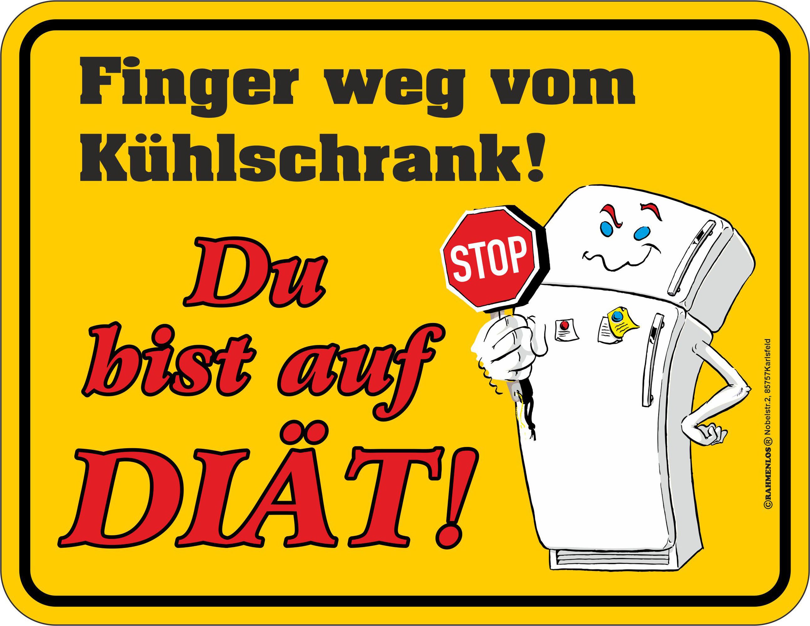 Magnet Fun - Magnete - Finger weg vom Kühlschrank
