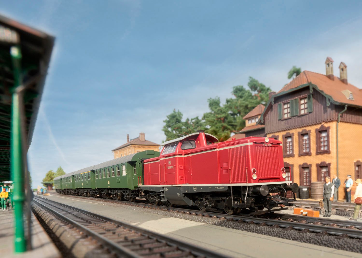 Märklin Diesellokomotive V 100.20 - 37176, Spur H0