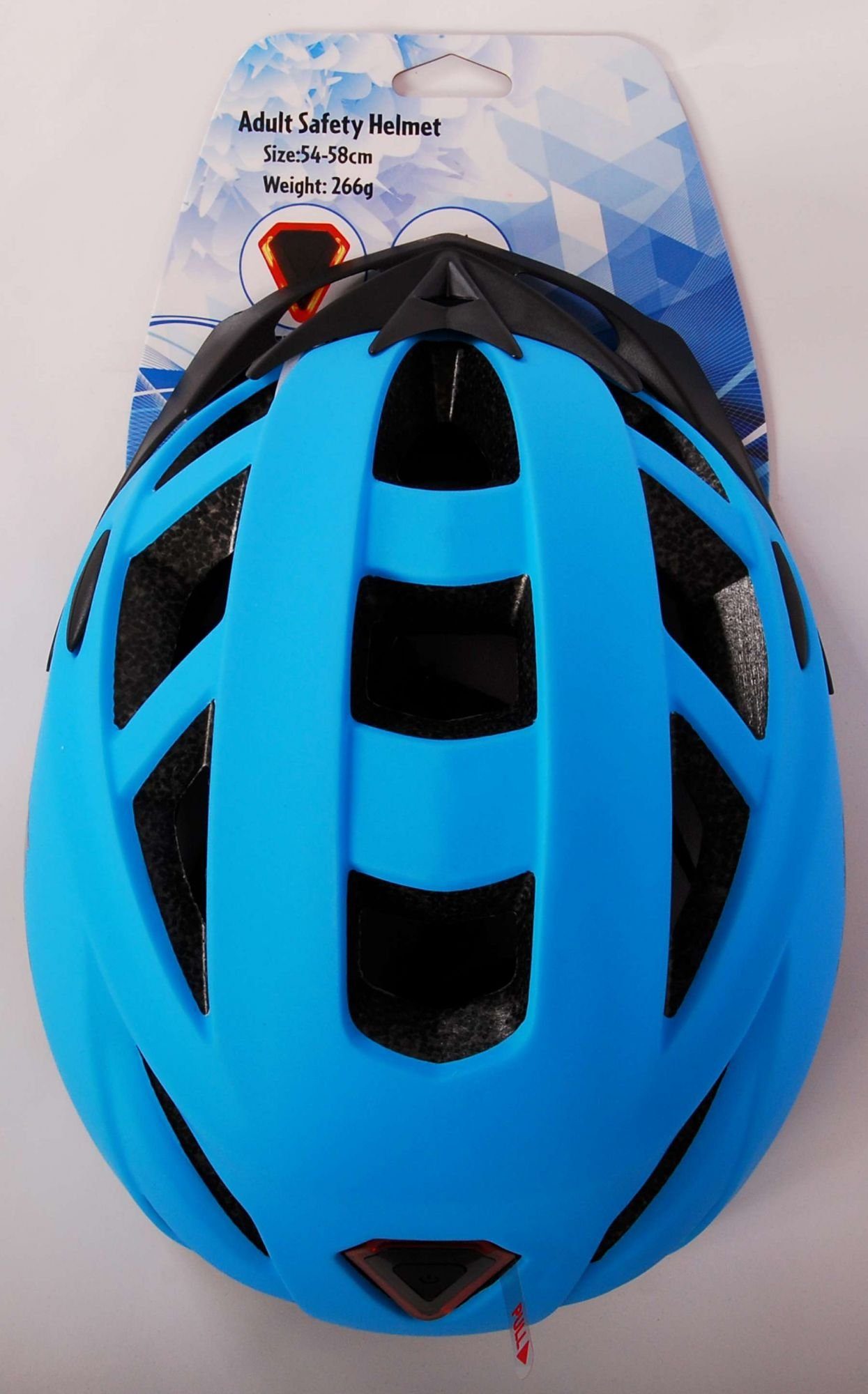 Fahrradhelm Unisex - Blau - 54-58 cm - ab 12 Jahren