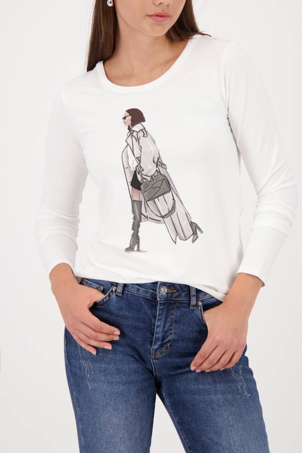 Monari T-Shirt 809392 Strasssteine günstig online kaufen