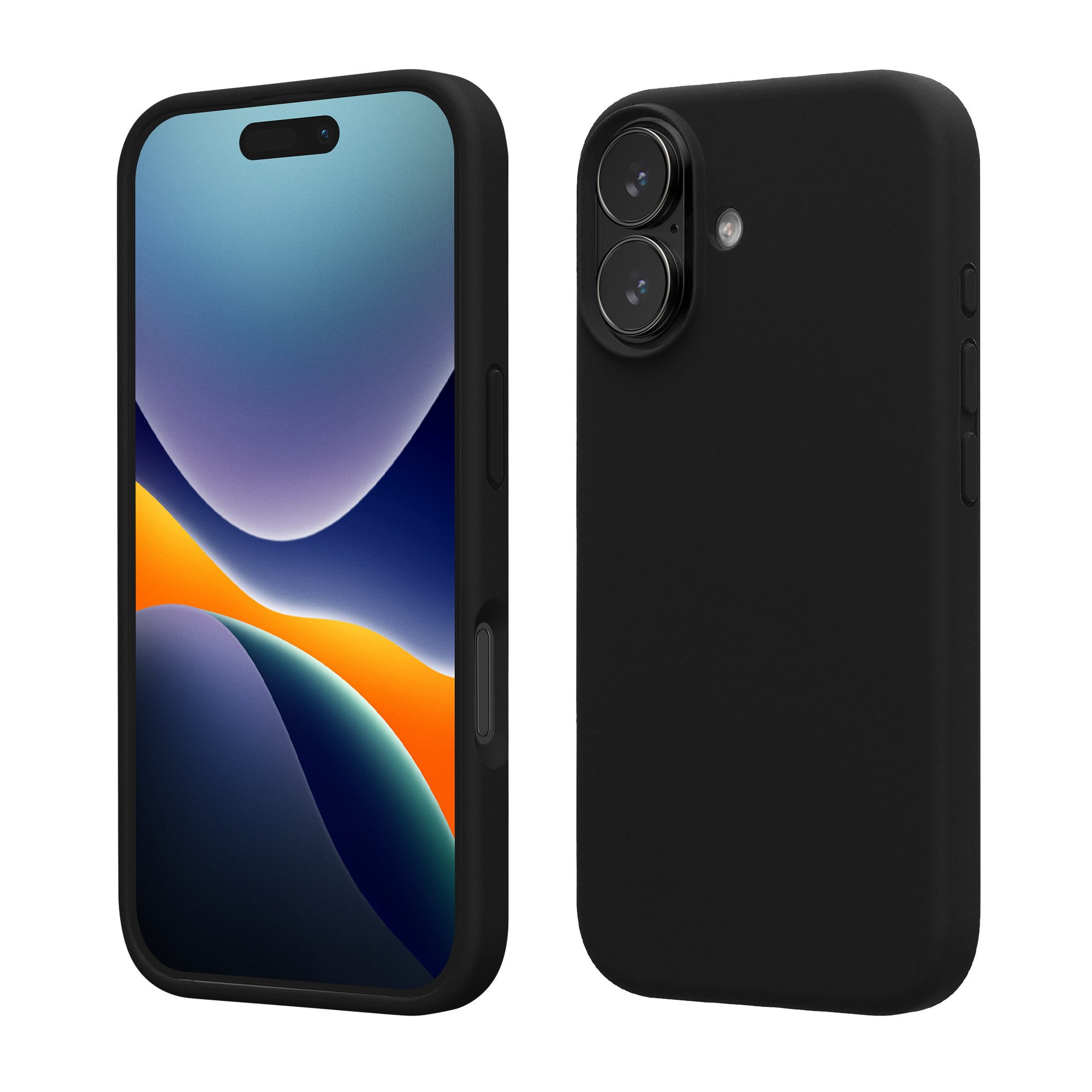 kwmobile Smartphone-Hülle Hülle für Apple iPhone 17, Hülle Silikon gummiert - Handyhülle - Handy Case Cover