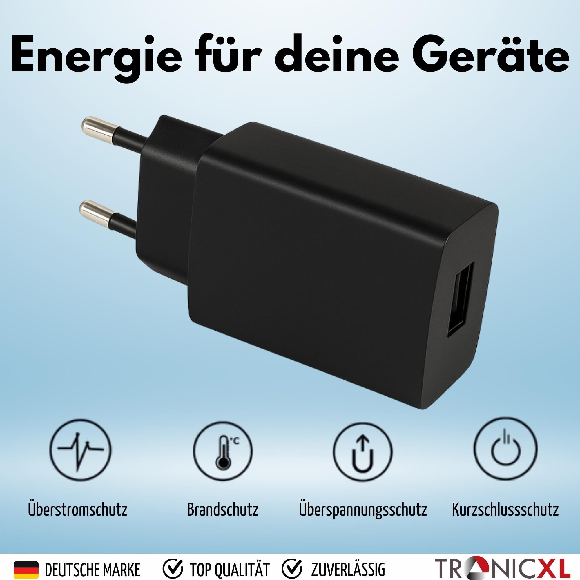 TronicXL 2 USB Netzteil für Google Pixel 10 9 8 7 8a Pro Fold Tablet Netzgerät USB-Ladegerät (2-tlg., Ladegerät USB A Handy Smartpones)