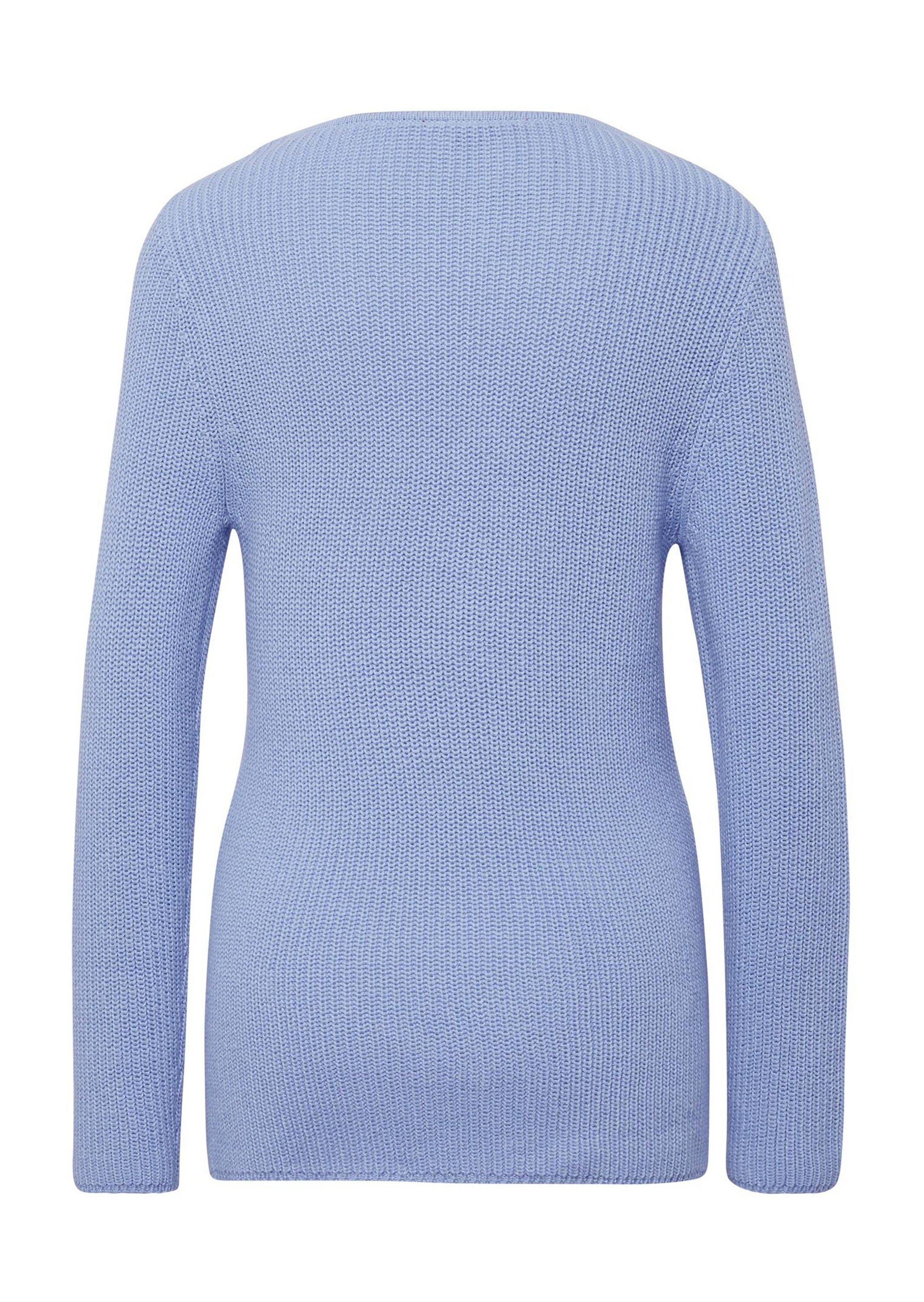 GOLDNER Strickpullover Figurschmeichelnder Pullover aus reiner Baumwolle günstig online kaufen