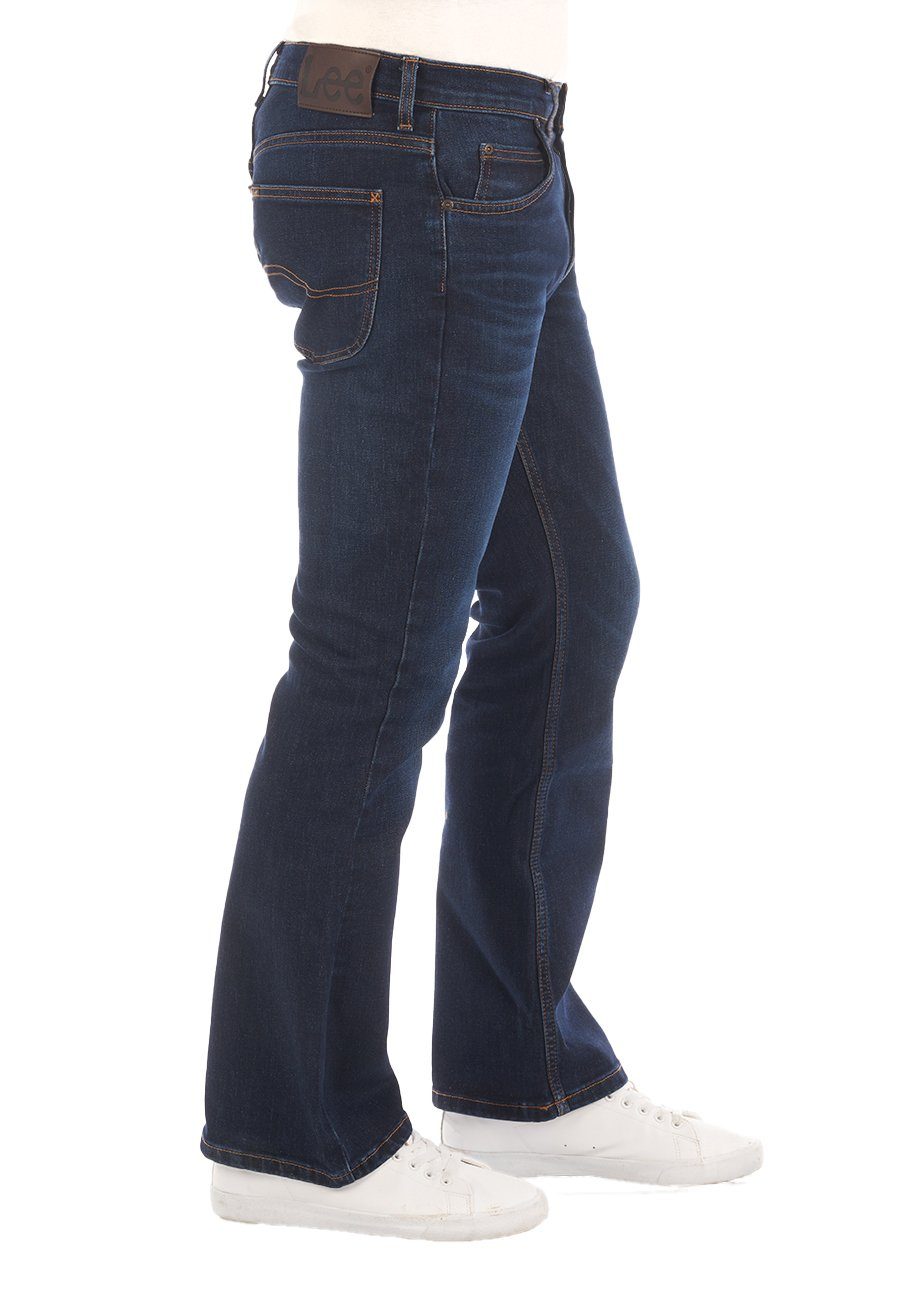Denver Hose Jeanshose Denim Cut Boot Elko Bootcut-Jeans Blue (LSS1HDBU3) Lee® Stretch Herren mit Dark