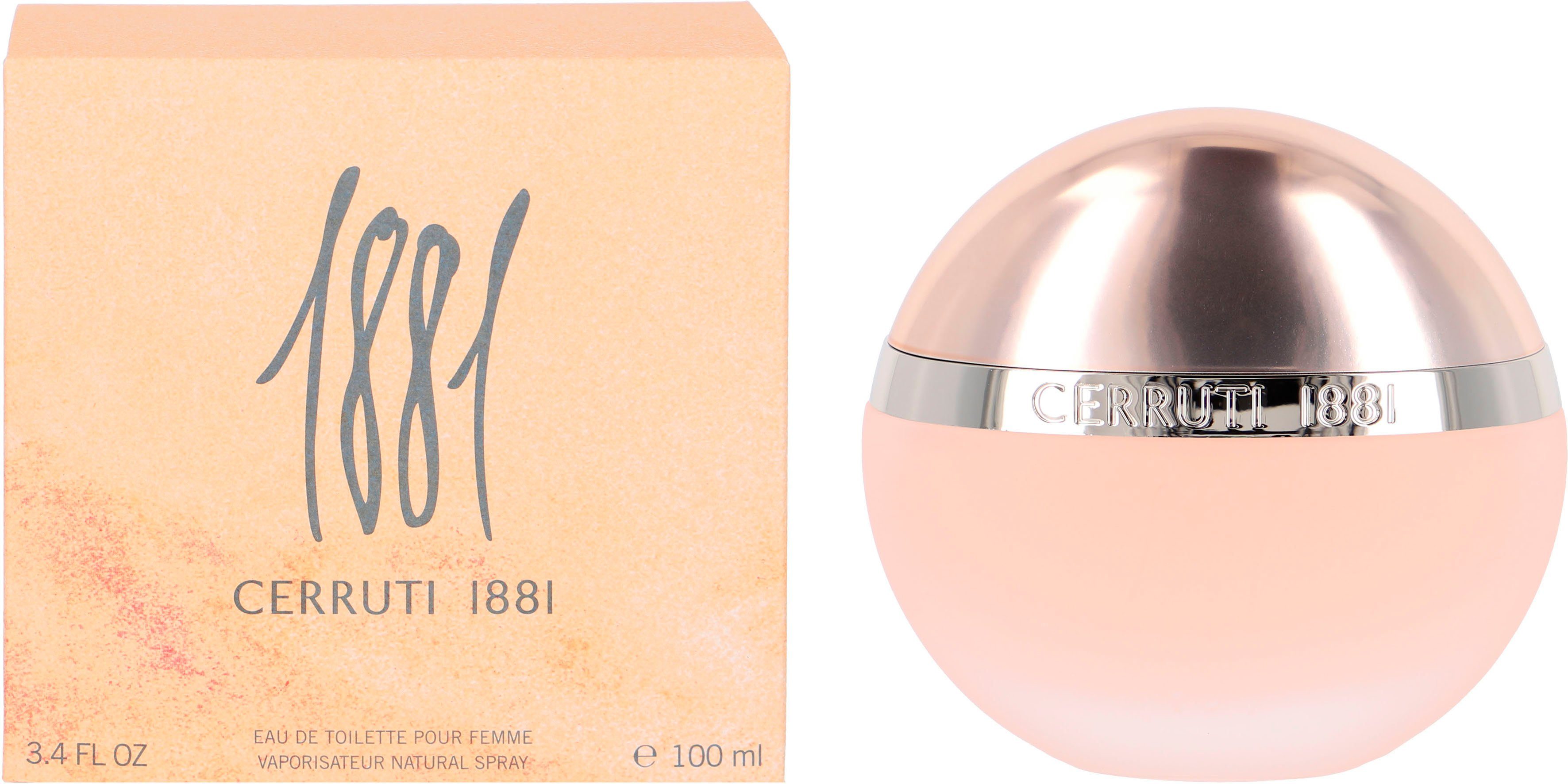 CERRUTI Eau de Toilette 1881 FEMME, mit blumig holziger Note
