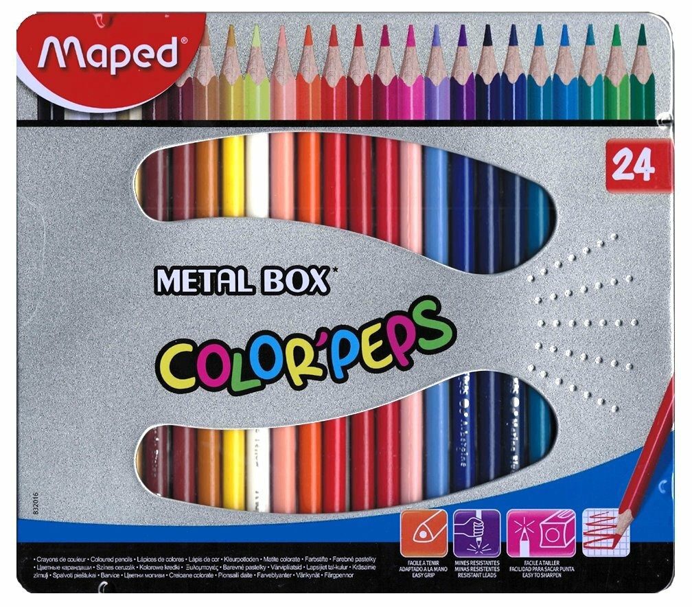 MAPED Buntstift MAPED Buntstifte dreieckig Color'Peps