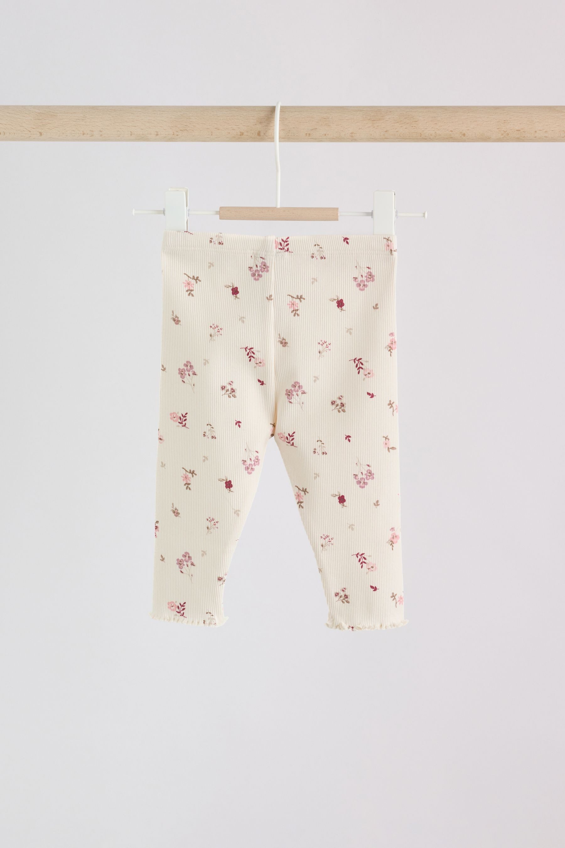 Next Langarmshirt & Leggings Baby Langarm-Oberteil + Leggings im 2-teiligen Set (2-tlg) – Bild 4 von 5