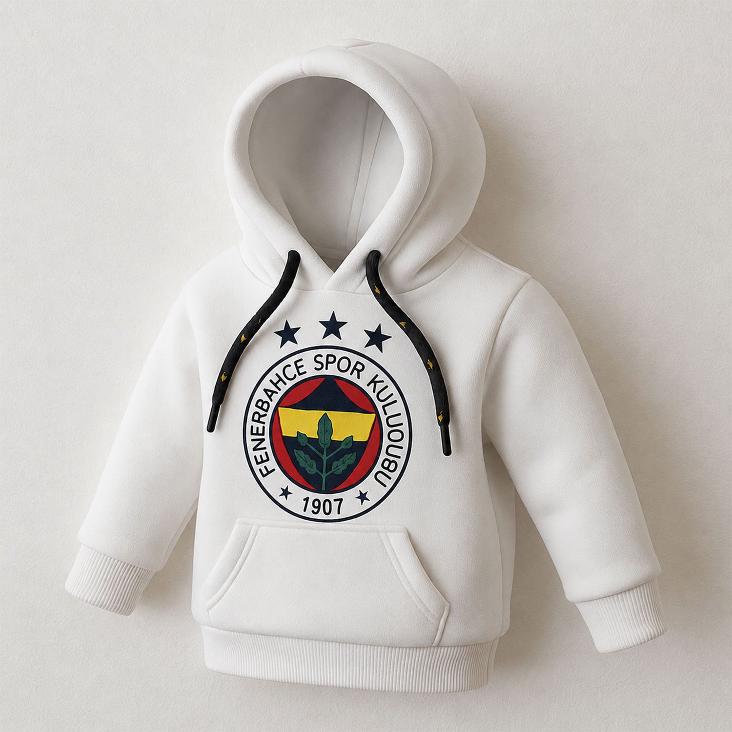 Jungengel Puppenschalensitz Fenerbahce Mini Kapuzenpullover für Schalthebel Hoodie Taraftar (Einzelartikel, 1tlg., 1-teilig), Mini Hoodie Fenerbahce, Fanartikel – Bild 4 von 5
