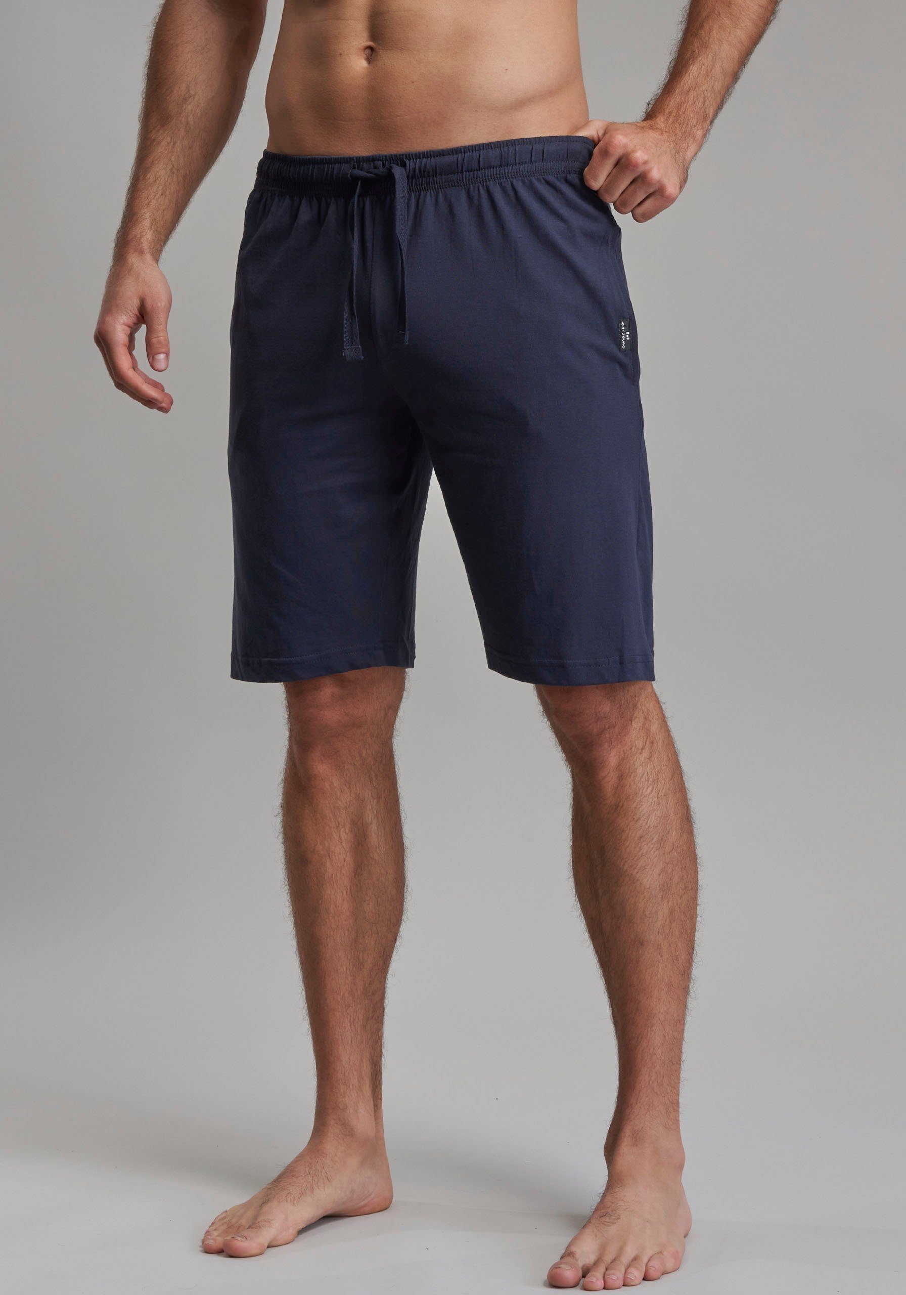 GÖTZBURG Homewearhose New York Baumwolle, Kordelzug, bequem