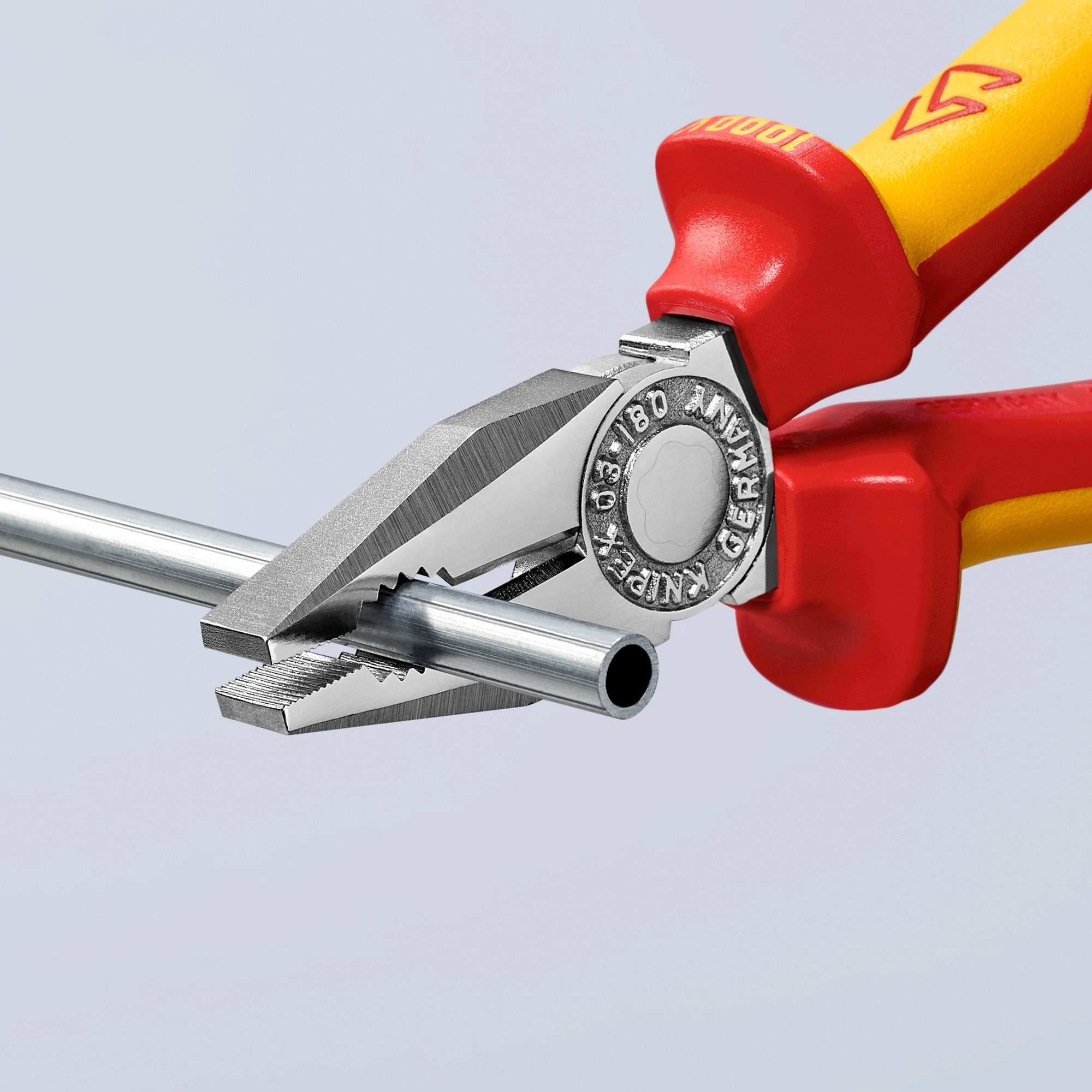 Knipex Kombizange KNIPEX Kombizange 03 06 180 VDE, (Länge 180mm)