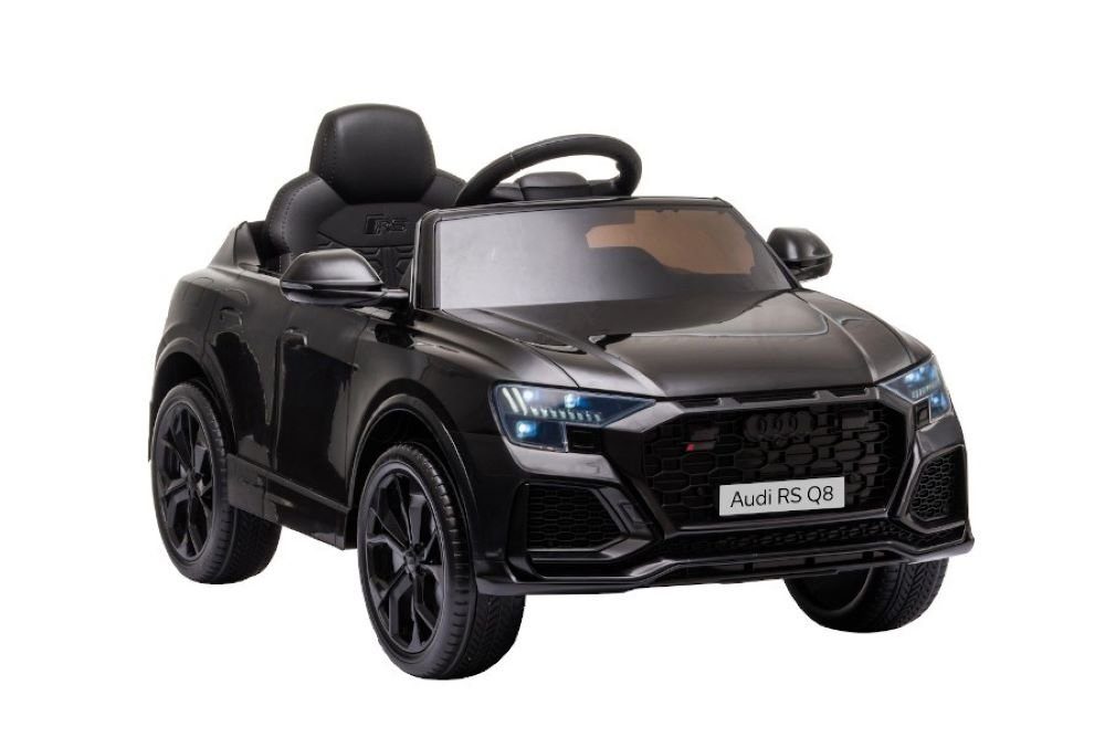 Spielzeug Kinder-Elektrofahrzeuge ES-Toys Elektro-Kinderauto Kinder Elektrofahrzeug Audi RS Q8, Belastbarkeit 30 kg, lizenziert 