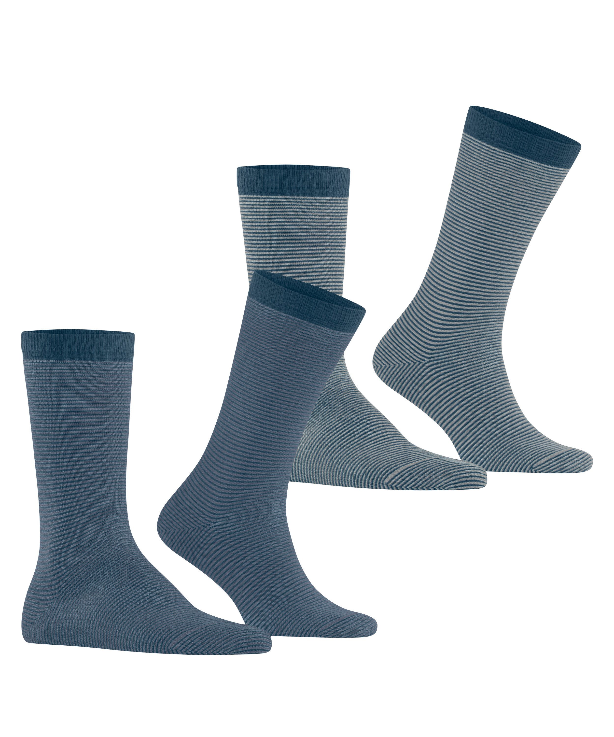 Esprit Socken Allover Stripe 2-Pack (2-Paar) günstig online kaufen