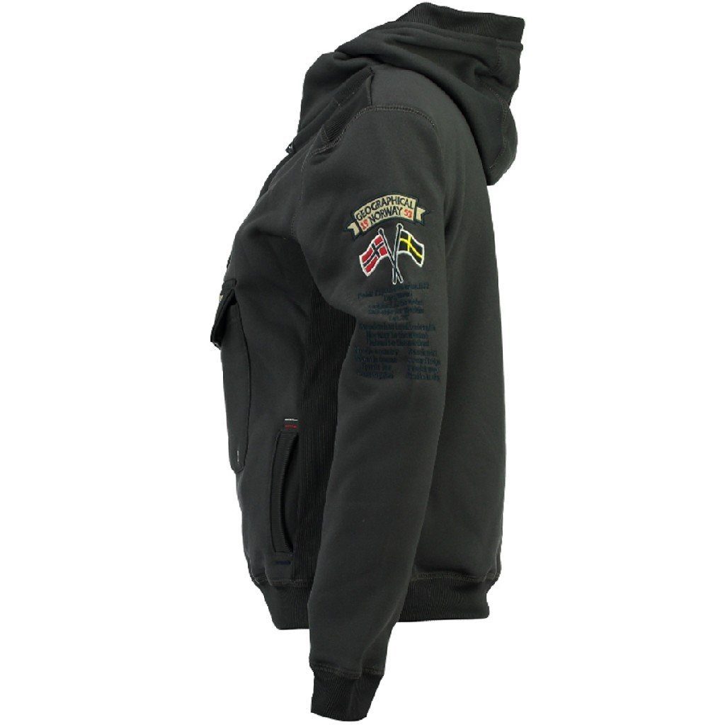 Geographical Norway Kapuzenpullover Gymclass by leyoley mit großer Bauchtas günstig online kaufen