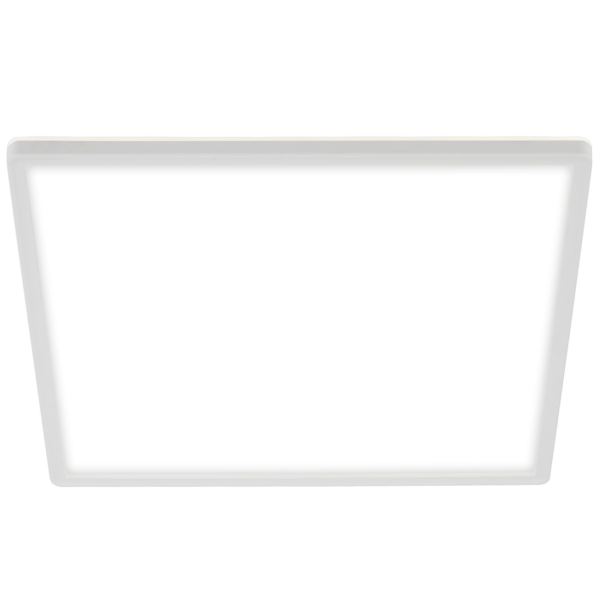 Briloner Leuchten LED Deckenleuchte Deckenlampe Panel Backlight-Effekt SLIM Ultraflach EEK, Standard, LED fest integriert, LED wechselbar, 4000K, Verschiedene Ausführungen, Schwarz/Weiß Wohnzimmer Schlafzimmer Küche