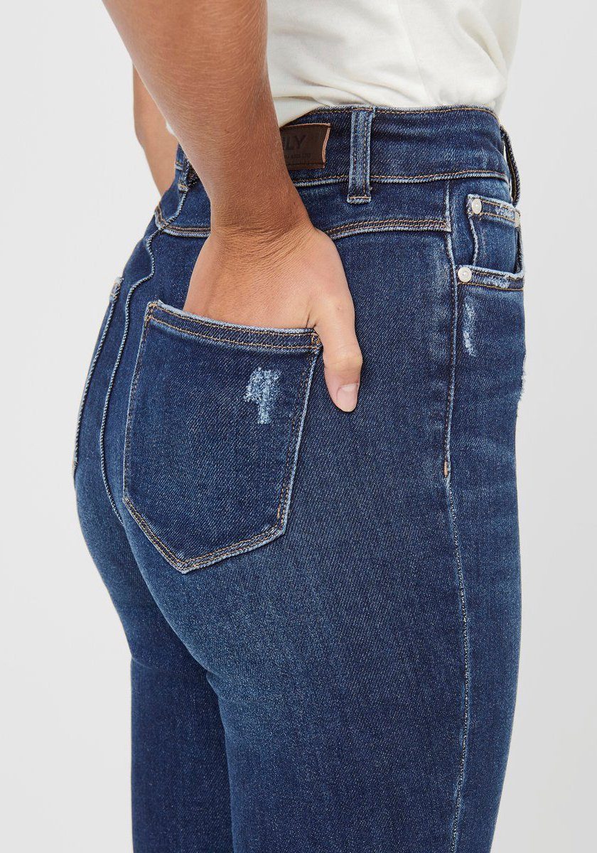 High-waist-Jeans ONLY ONLMILA