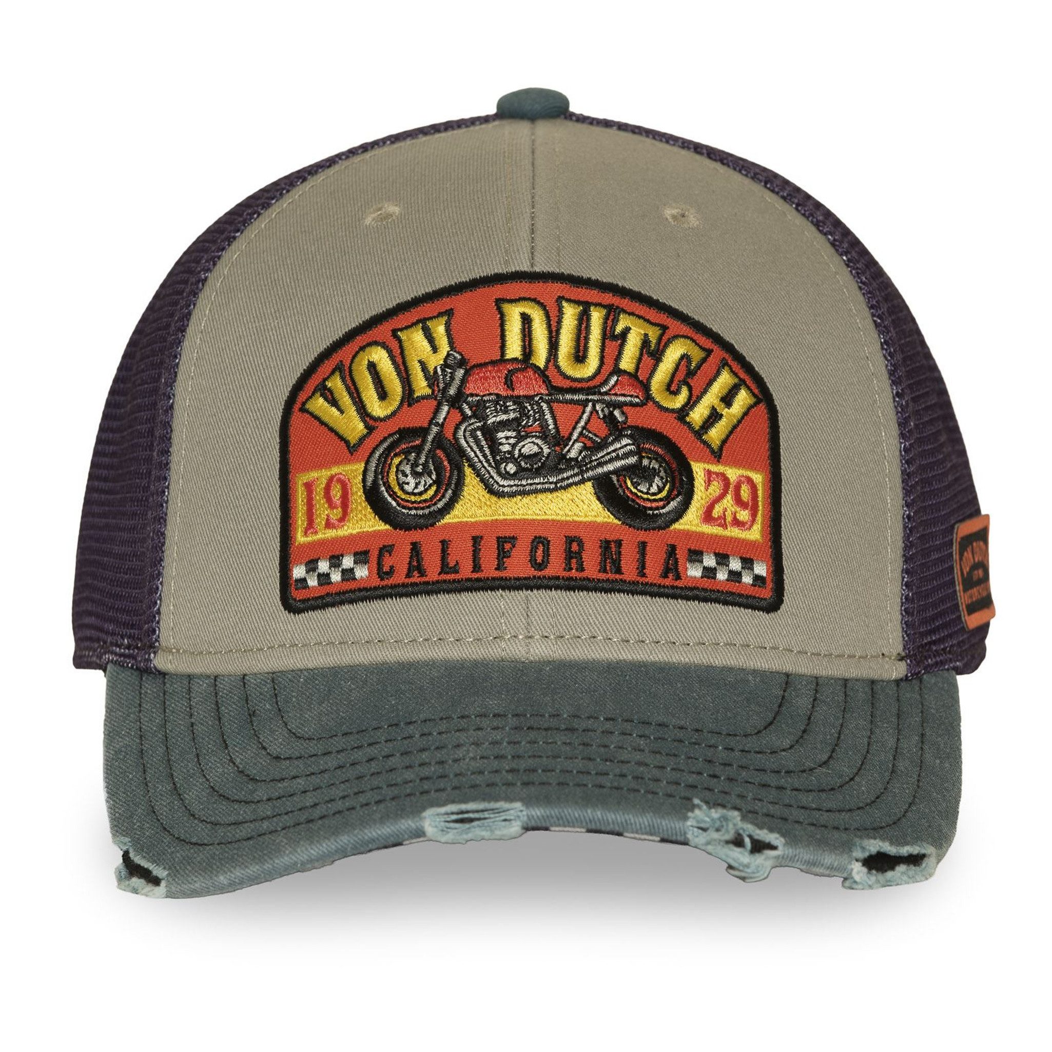 Von Dutch Trucker Cap Von Dutch Originals Trucker Cap - SEMI-CURVED (Basecap, Basecap, Meshcap, Trucker Kappe)