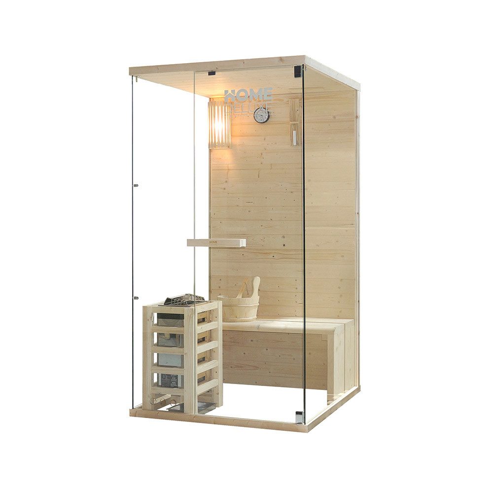 HOME DELUXE Sauna für 1-2 Personen, BxTxH: 100 x 110 x 190 cm, inkl. 3,6 kW günstig online kaufen