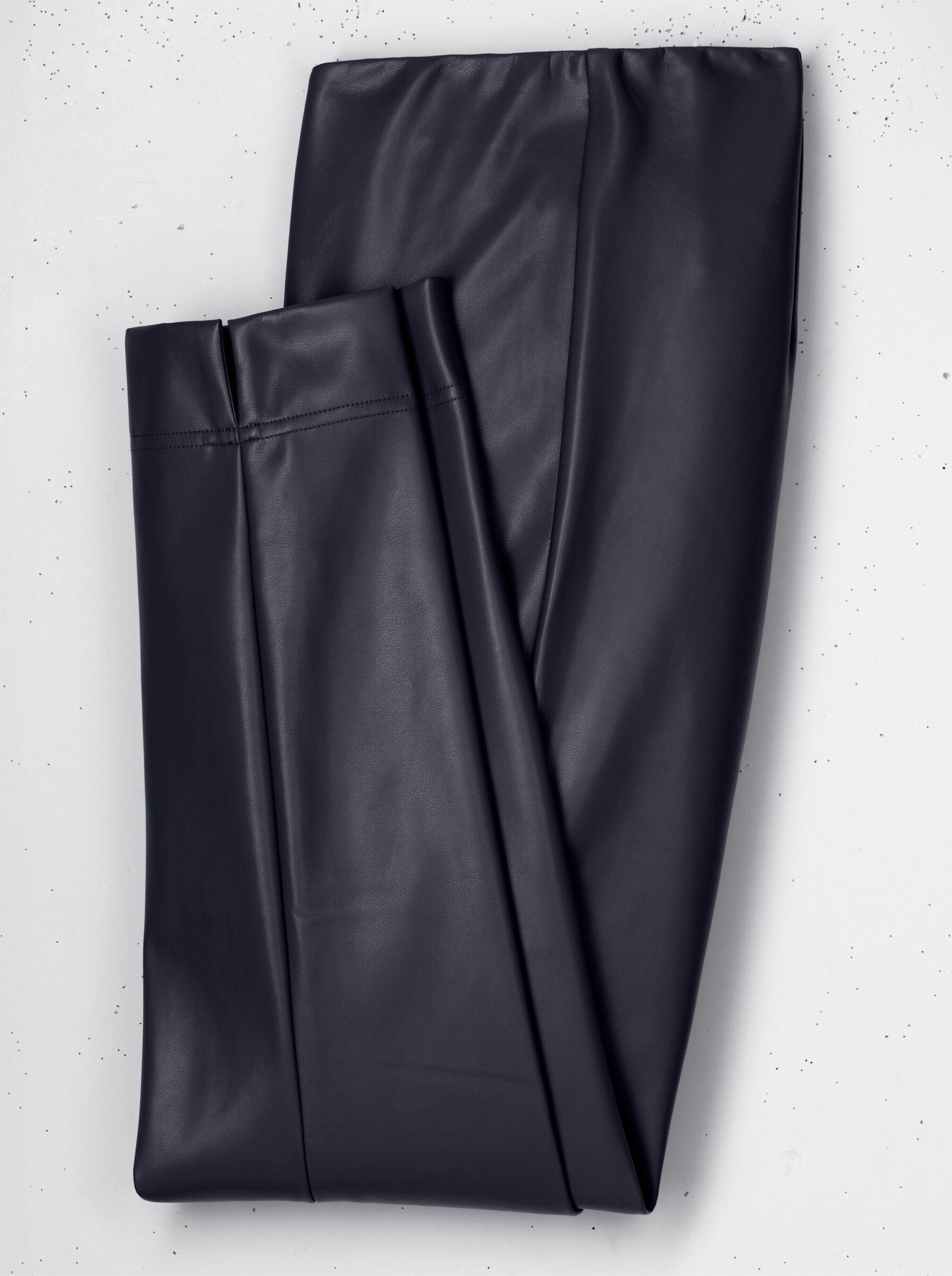 Witt Jerseyhose Lederimitat-Hose komfortabel