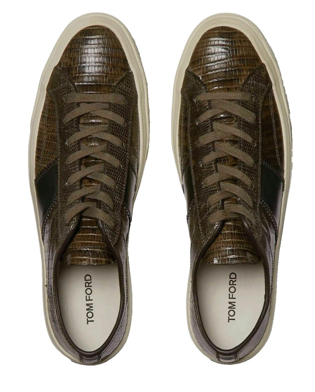 Tom Ford Cambridge Trainers Luxusleder mit strukturierter Oberfläche Кроссовки Wird geliefert in original TOM FORD Box inkl. Staubbeuteln