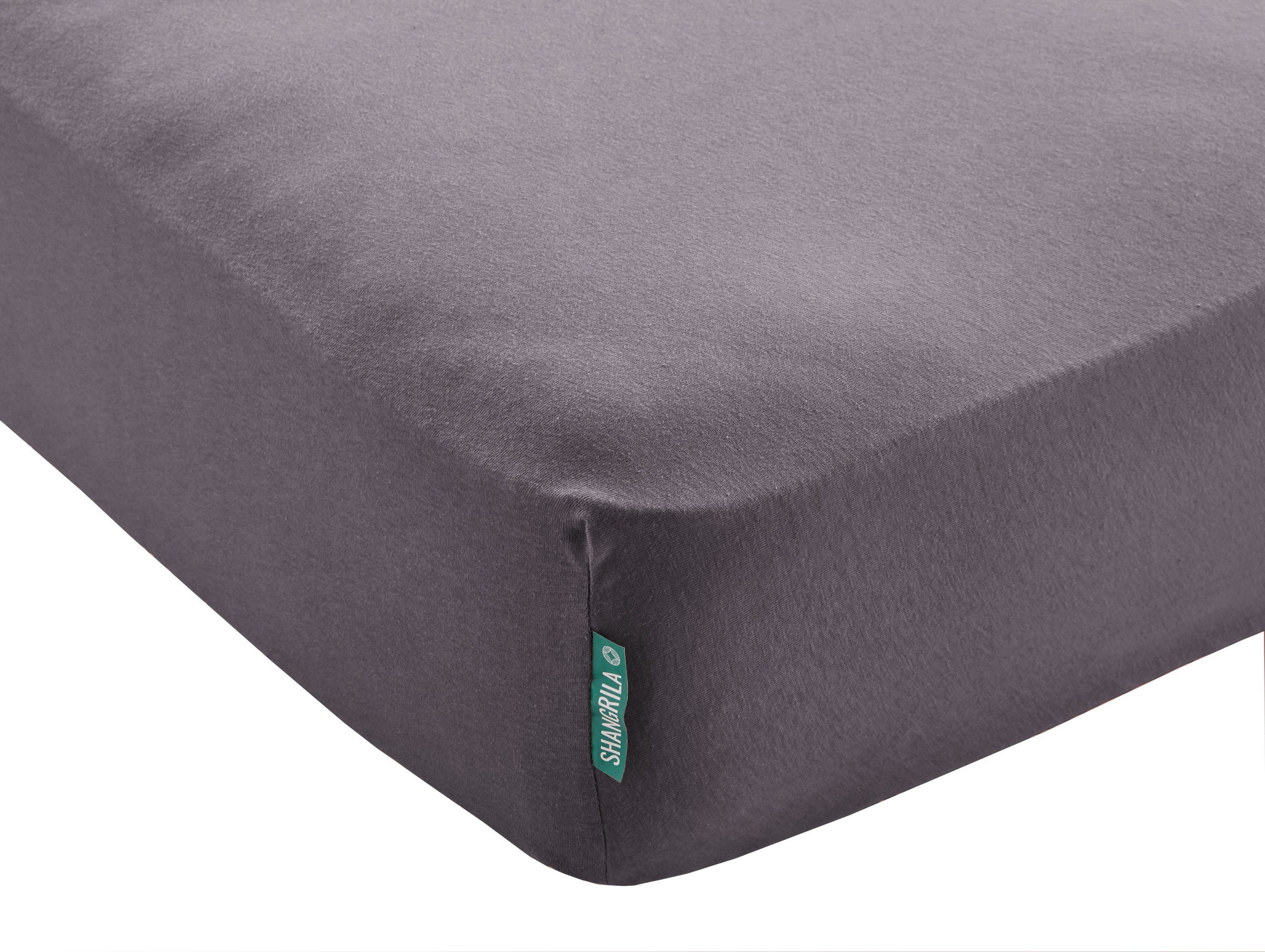 Shangrila Spannbettlaken, Jersey, Gummizug: rundum, (1 Stück), Bettlaken Mi günstig online kaufen