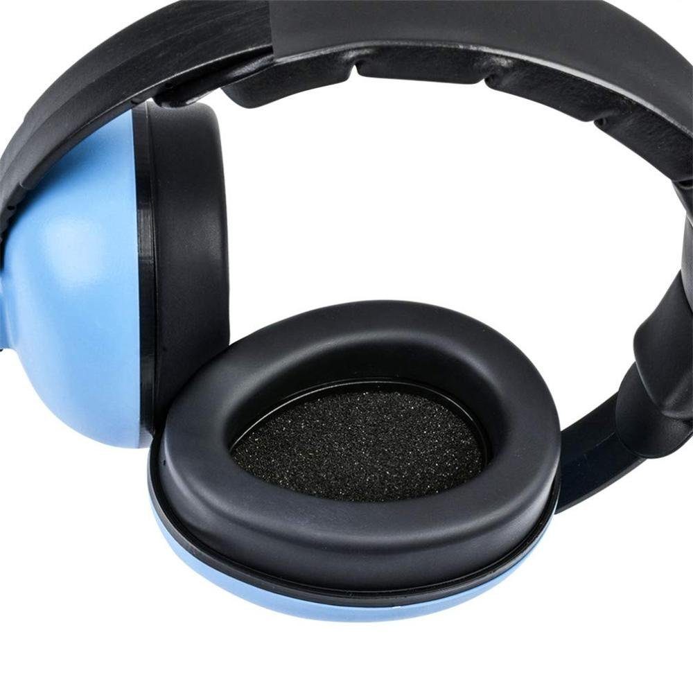 Kapselgehörschutz Lärmschutz GelldG Bügelgehörschutz Kopfhörer Blau Kinder, Gehörschutz