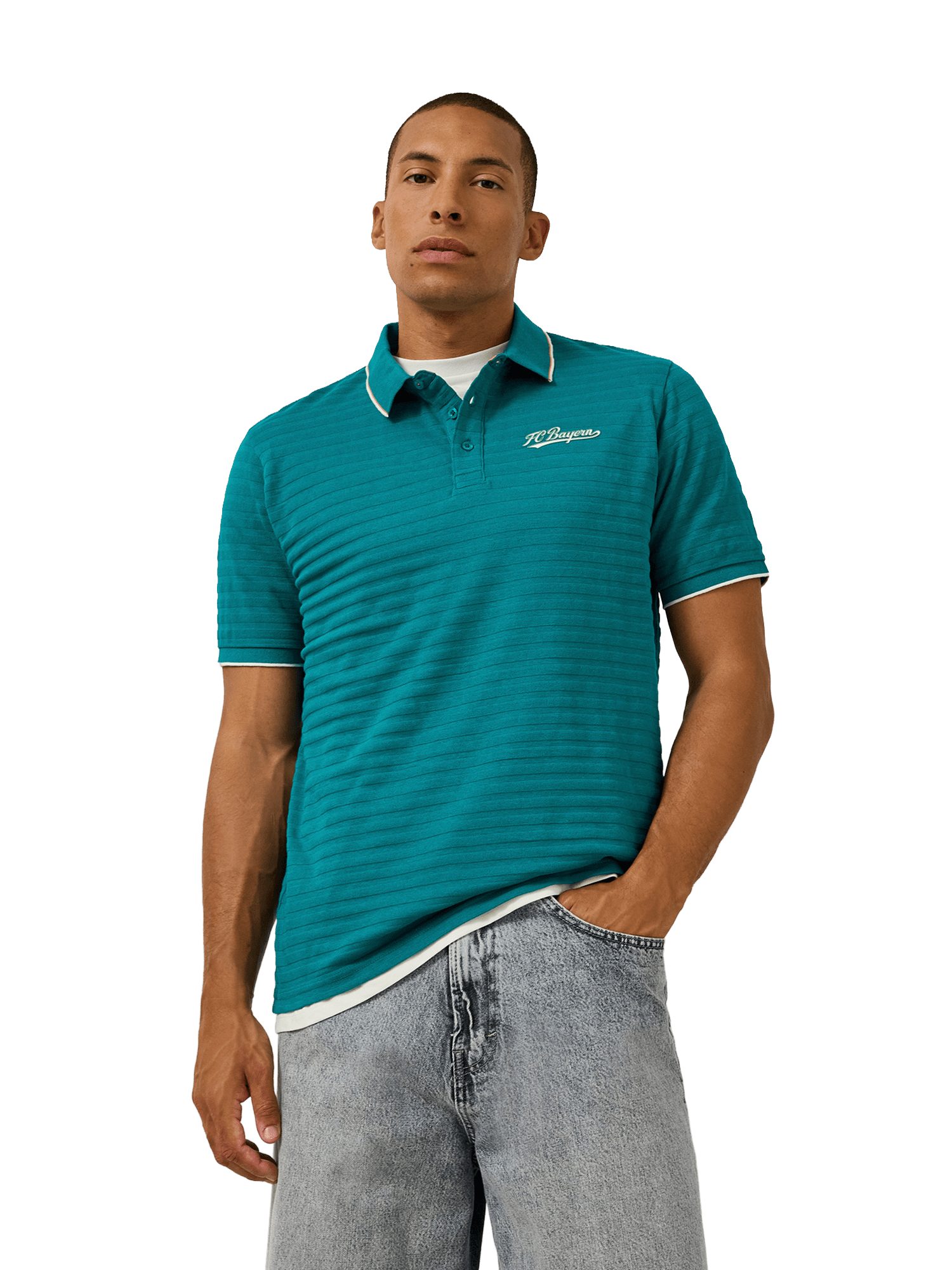 FC Bayern München Poloshirt FC Bayern München, Poloshirt Spring, Unisex, Grün