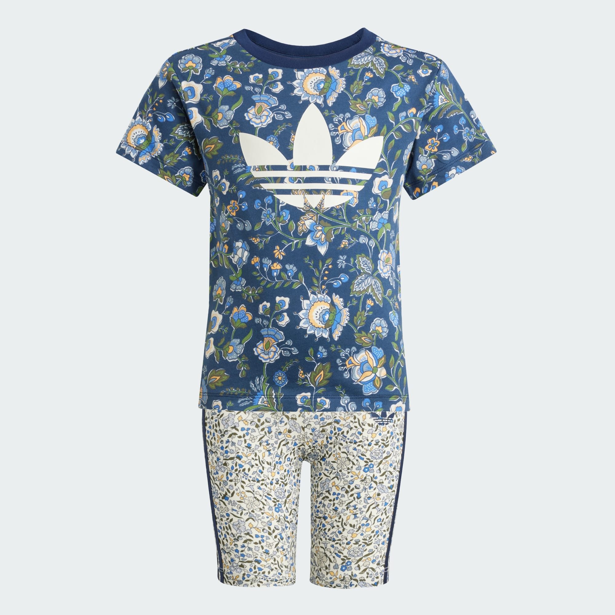 adidas Originals Trainingsshirt ADIDAS ORIGINALS X LIBERTY LONDON KIDS T-SHIRT-SET (1-tlg)