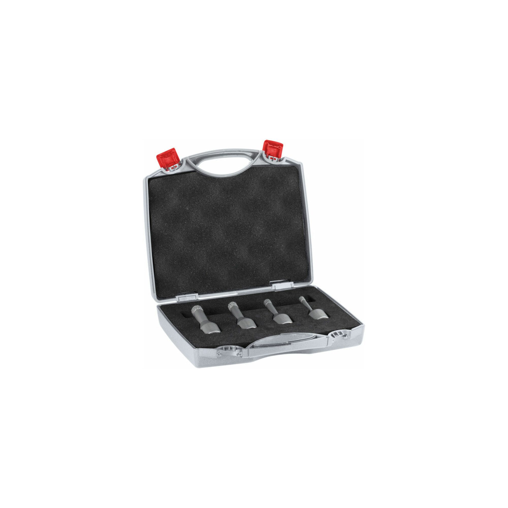 Bosch Professional Schleifscheibe Bosch Diamanttrockenbohrer-Set Dry Speed, 4-teilig, 6 - 12 mm