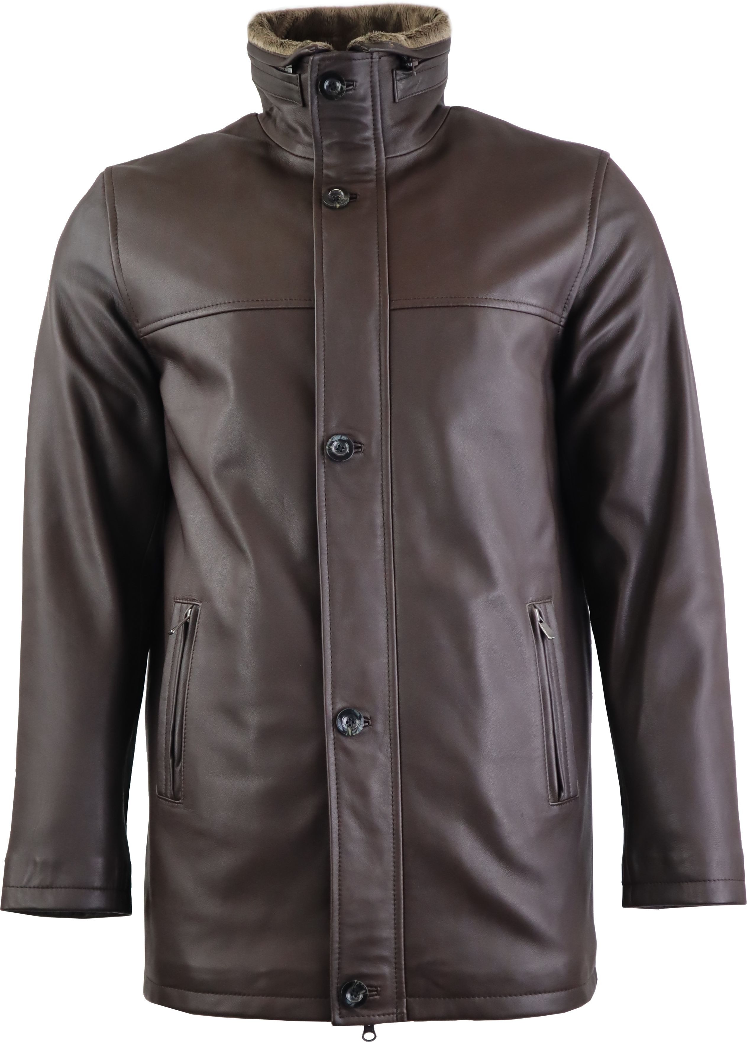 RICANO Lederjacke Jemenez Ledermantel aus Lamm-Nappa und mit abtrennbarem K günstig online kaufen