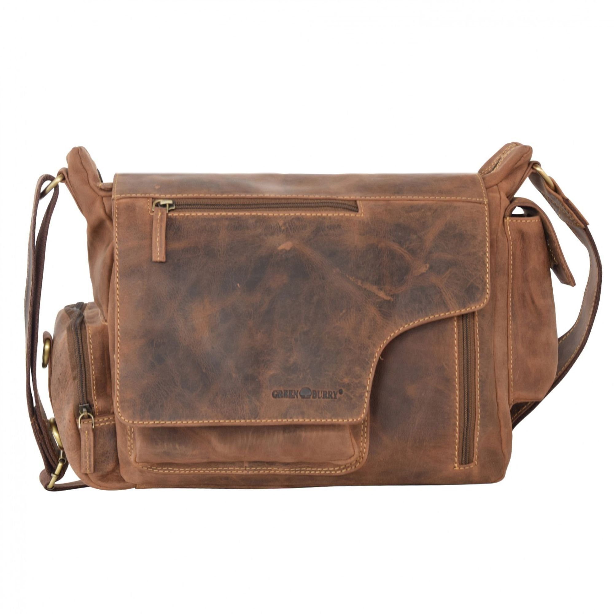 Greenburry Messenger Bag Vintage, Leder günstig online kaufen