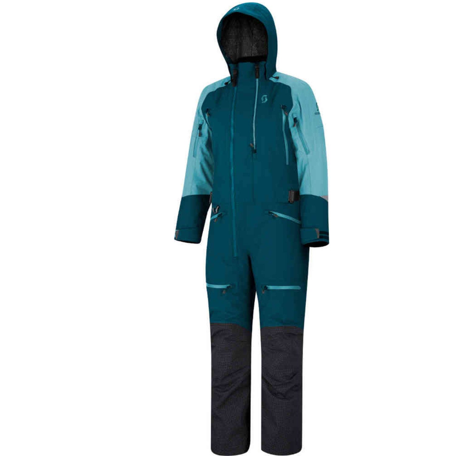 Scott Schneeoverall Ds-I Dryo Damen 1-Teiler Snowmobil Kombi Wasserdicht Atmungsaktiv belüftet robust wasserdichte