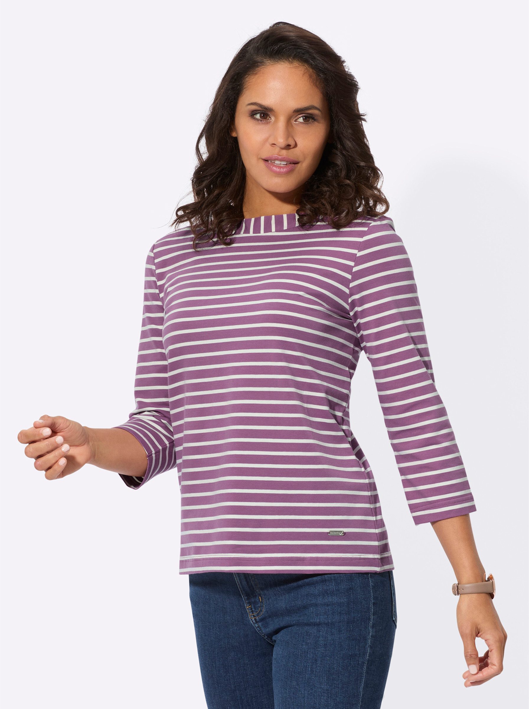 Witt T-Shirt Ringelshirt 3/4-Arm günstig online kaufen