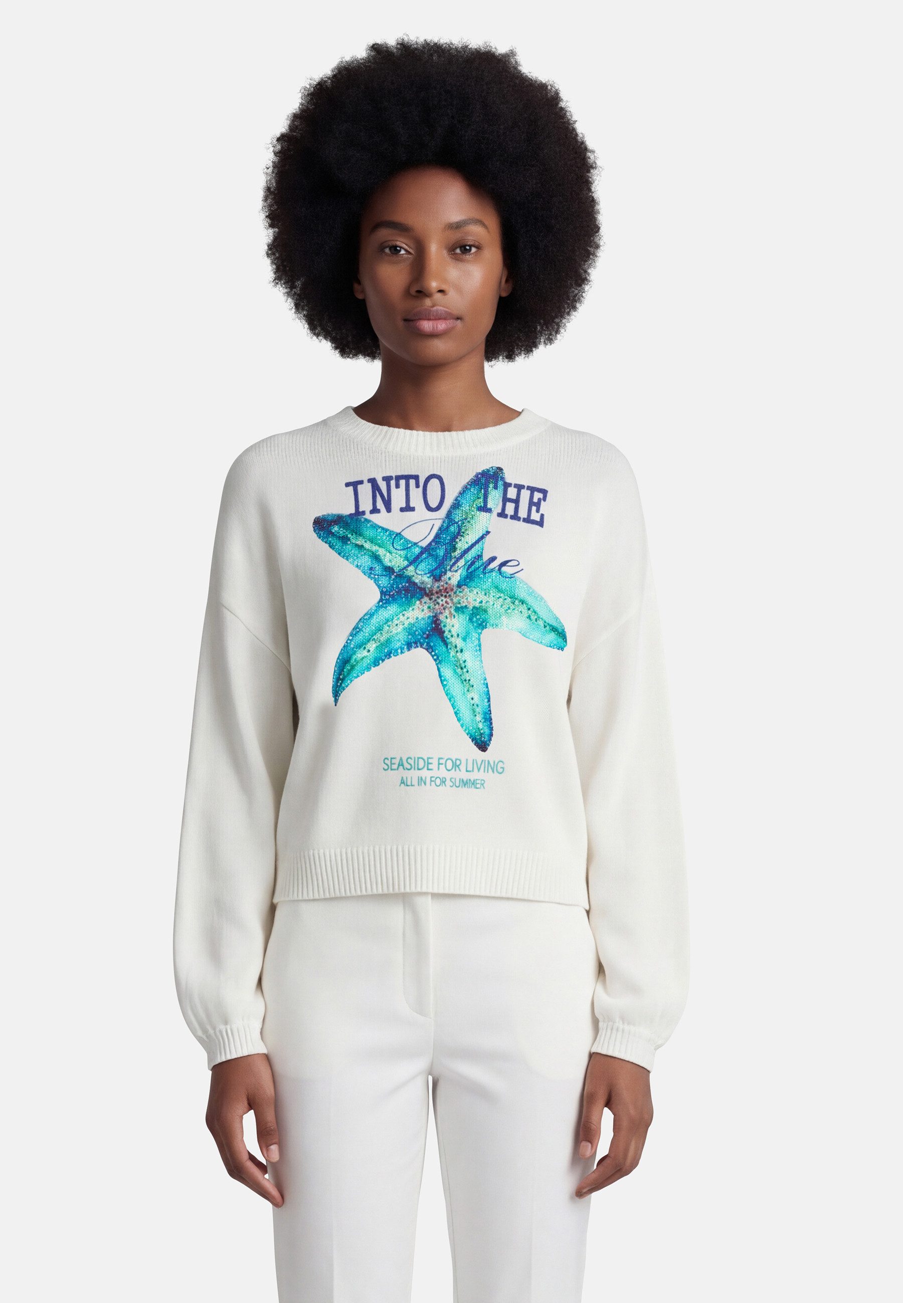 Princess goes Hollywood Strickpullover mit Schmucksteinen