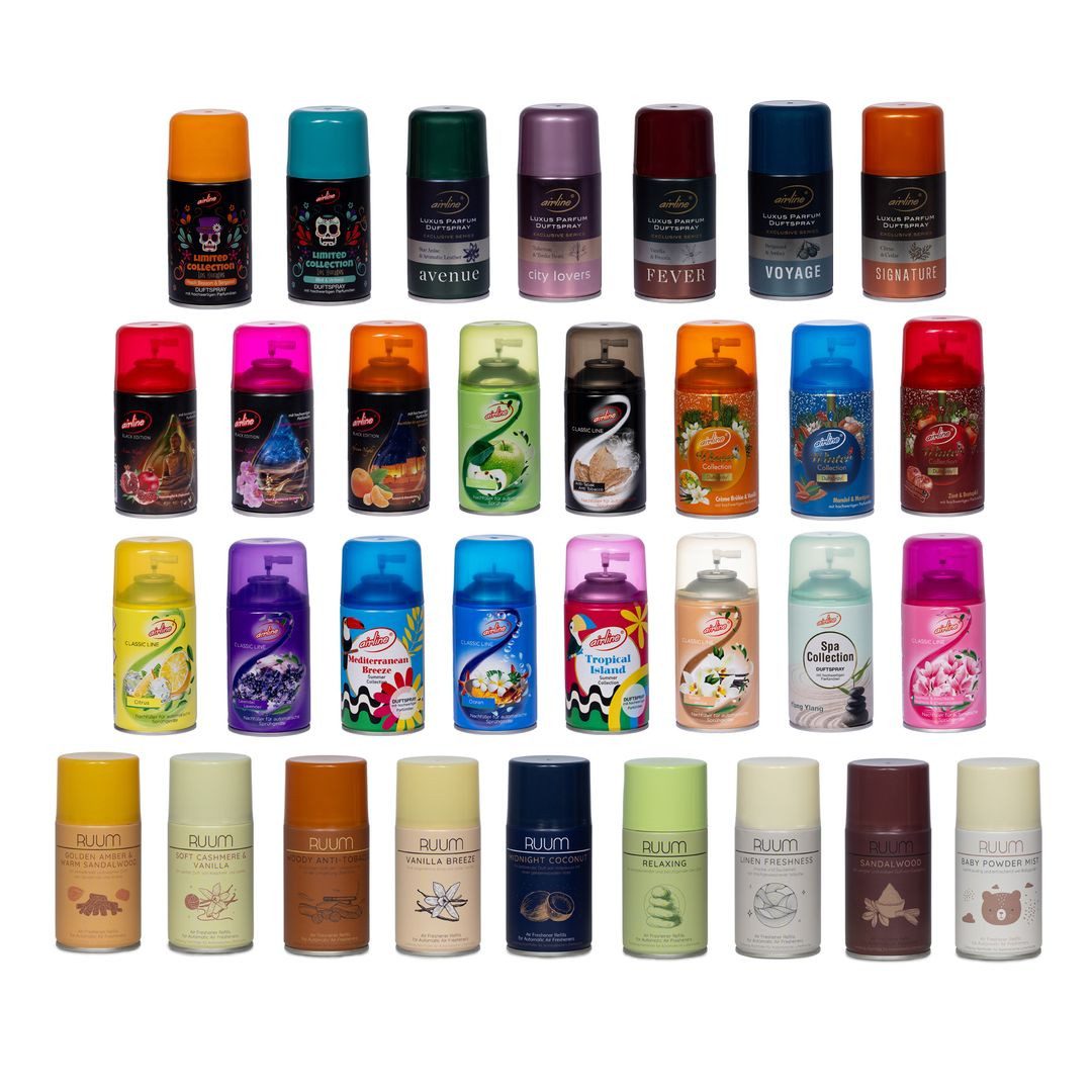 laro Raumduft Ruum/Airline Mix 24 Stk, 250ml, Mix Düfte (24-St)