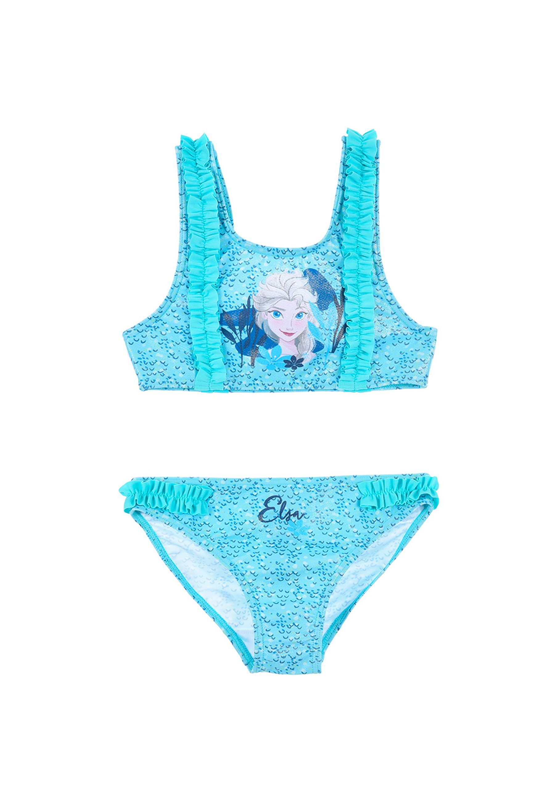 Badeanzug Elsa Mädchen Bikini Bade-Set Badeanzug Bademode