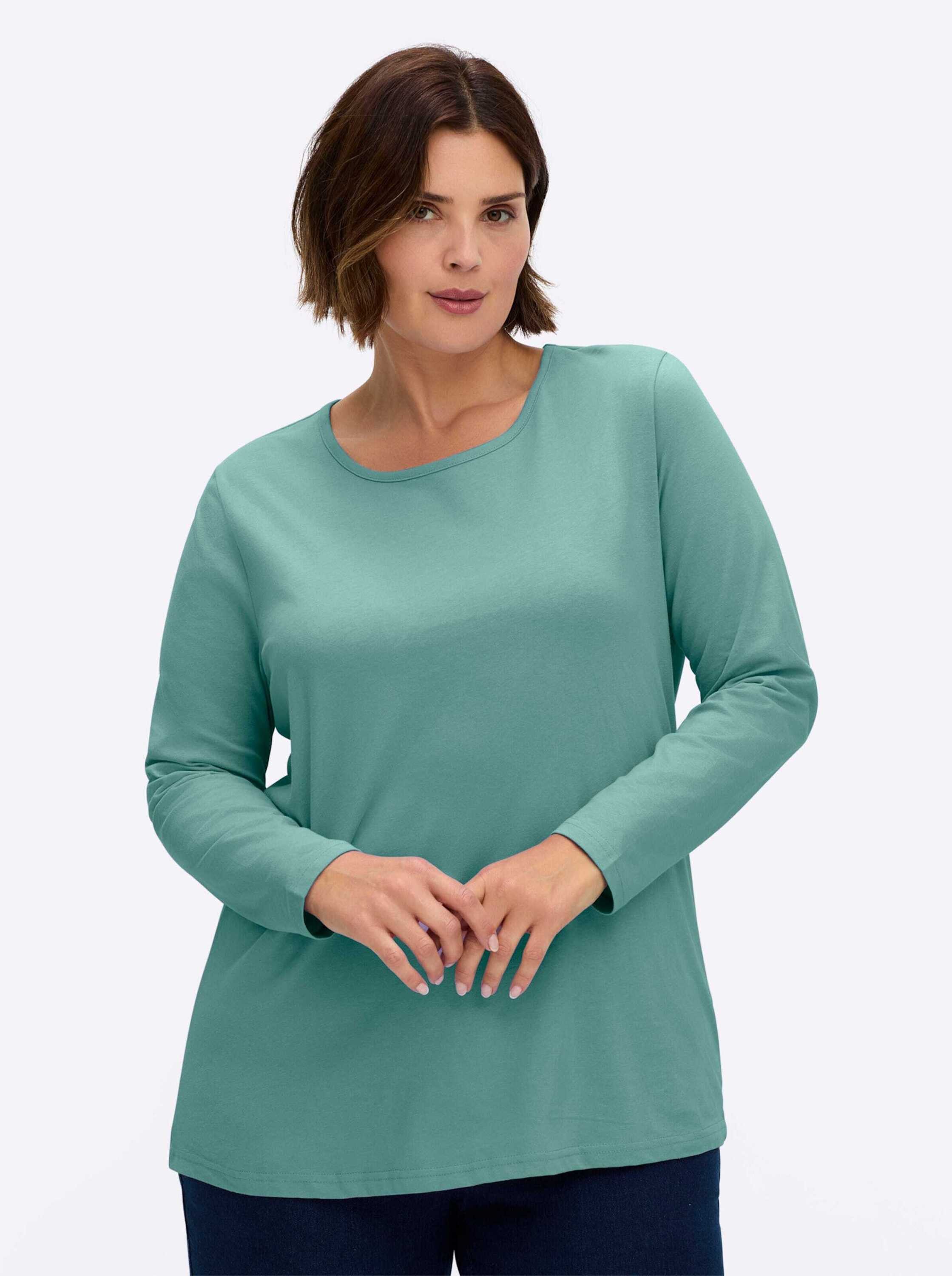 Sieh an! T-Shirt Shirt Langarm
