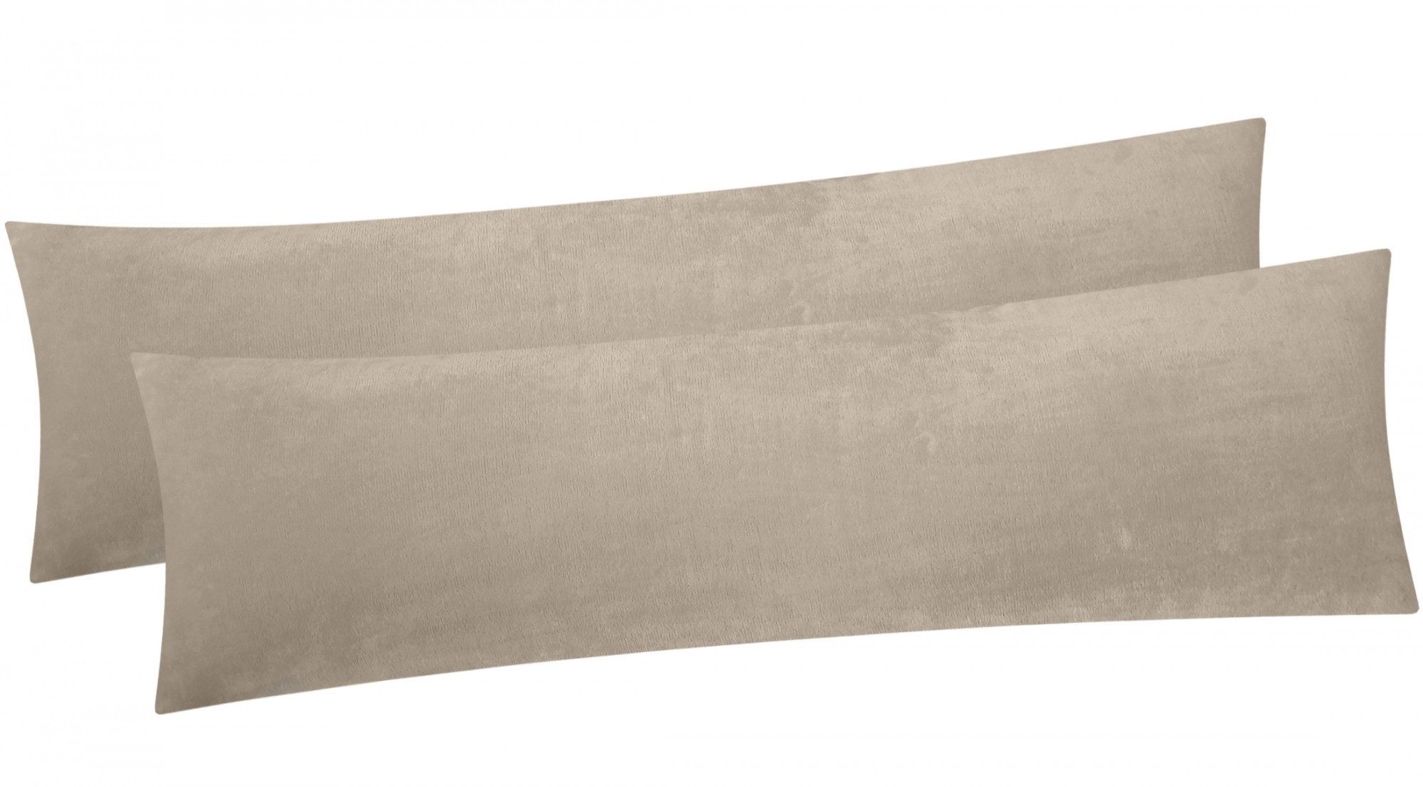 Heubergshop Seitenschläferkissenbezug, (2 Stück), 40x145cm, Fleece günstig online kaufen