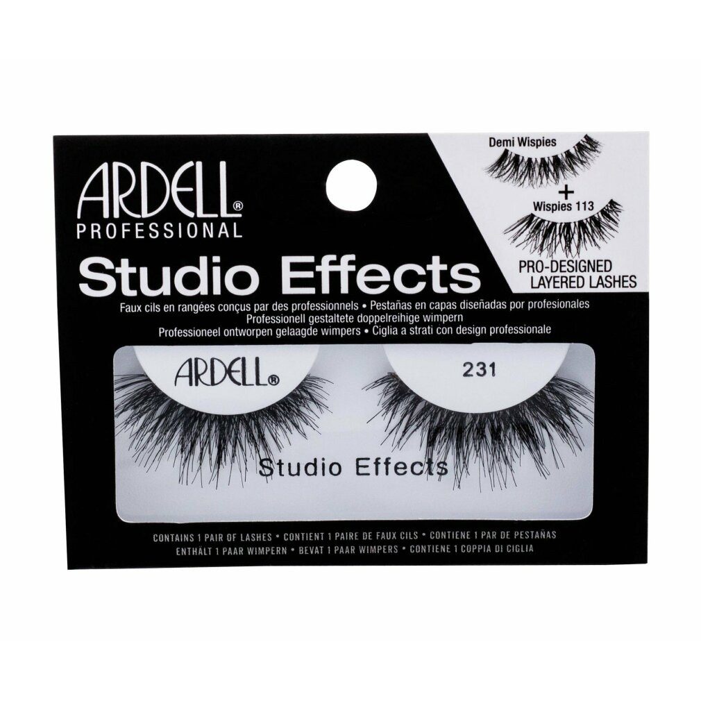 Einzelwimpern Studio Effects 231 Wispies Umele Rasy
