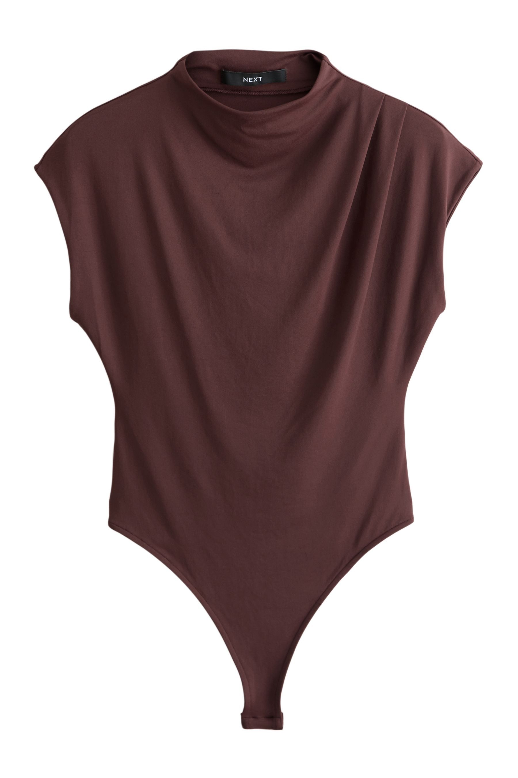 Next Kurzarmbody Weicher Bodysuit mit überschnittenen Schultern (1-tlg)