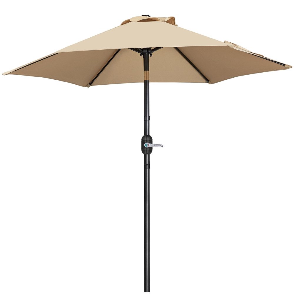 Yaheetech Sonnenschirm Φ 226/269/294 cm, Gartenschirm günstig online kaufen