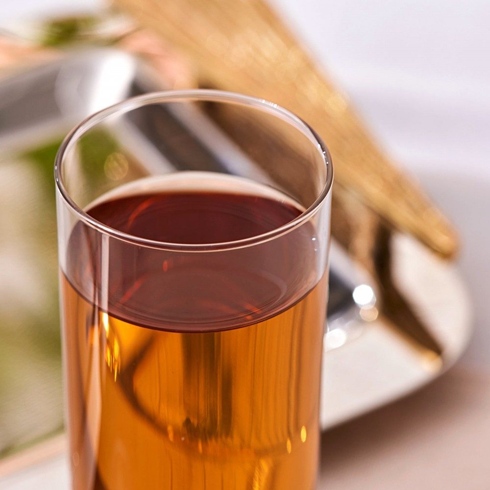 Karaca Kaffeeservice Karaca Saki 6-Piece Highball Glas Set Becher, 195ml, Transparent