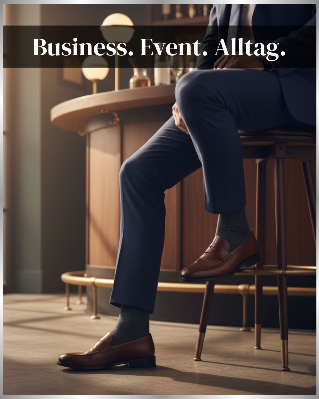 sockenkauf24 Businesssocken 10 Paar Herren Socken Premium Business Socken mit Komfortbund (10-Paar) atmungsaktive Baumwolle, ohne Naht, verpackt in einer edlen Box
