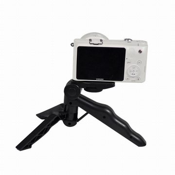 K-S-Trade für Oukitel WP12 Pro Smartphone-Halterung, (Stativ Tisch-Ständer Dreibein Handy-Stativ Ständer Mini-Stativ)