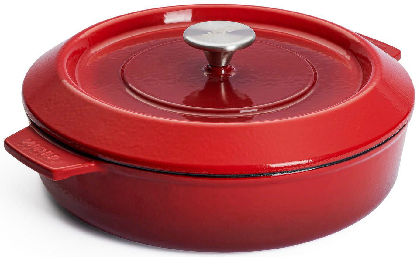 WOLL Kasserolle Iron, Gusseisen (1-tlg), Ø 28 cm, Induktion