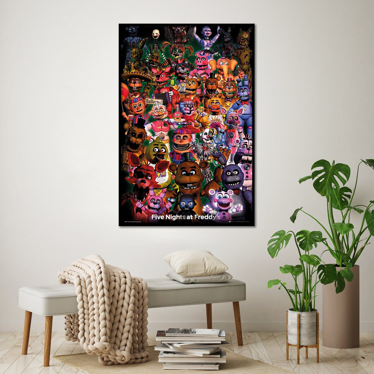 GB eye Poster Five Nights At Freddy's Poster Ultimate Group 61 x 91,5 cm günstig online kaufen