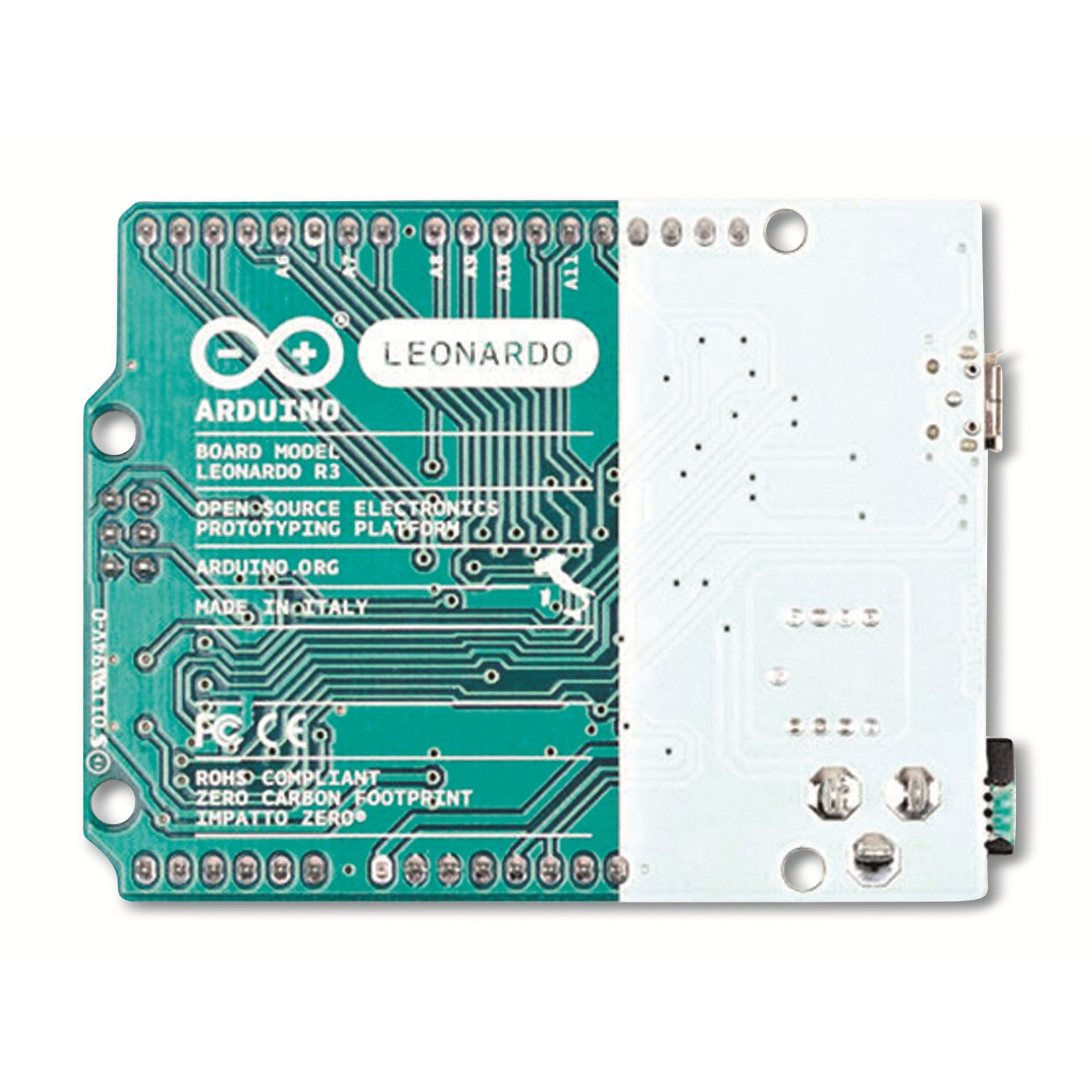 Arduino Roboter-Karte ARDUINO ®, Board Leonardo (with Headers), A000057