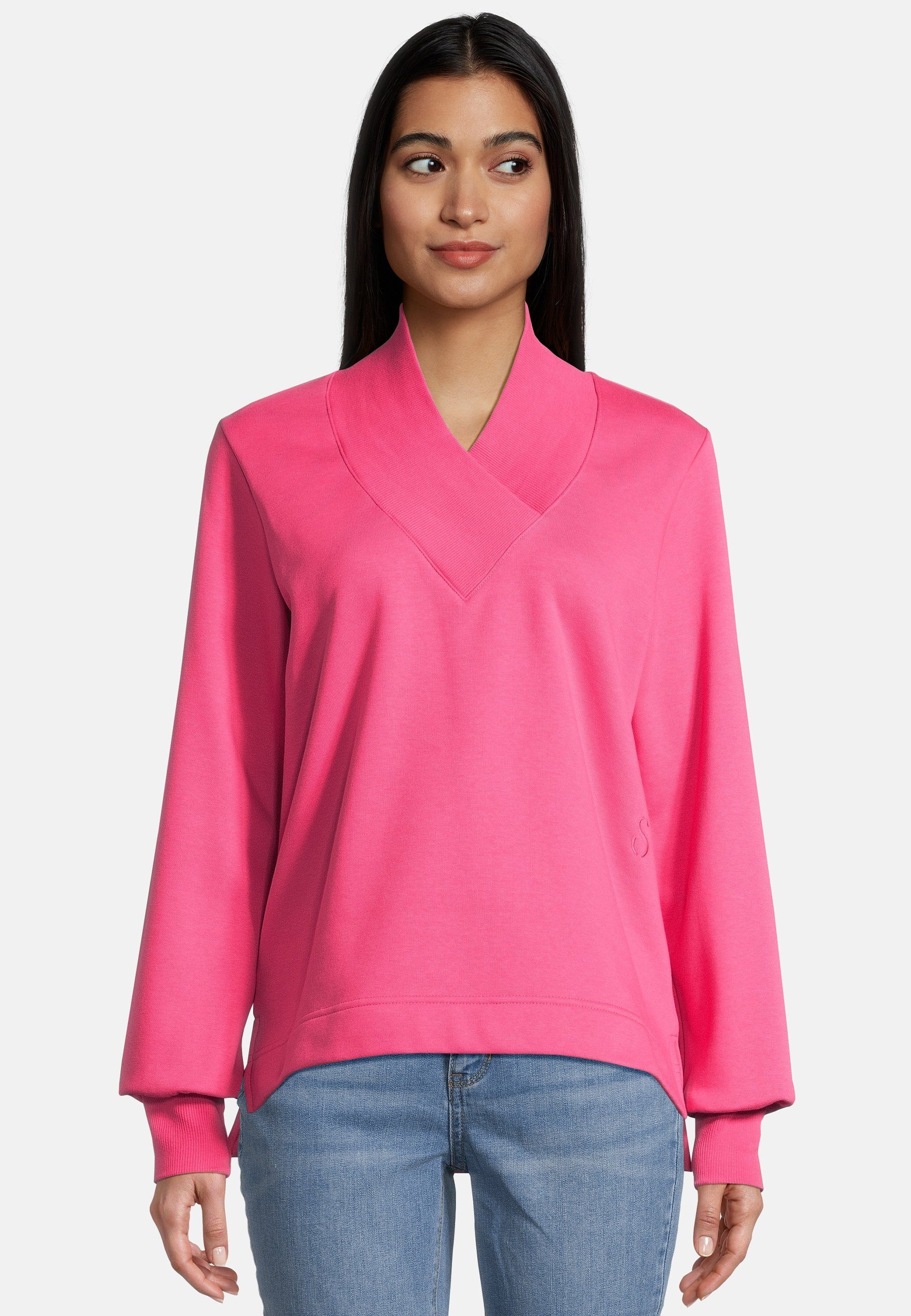 Neeßeln Longpullover salzhaut Pink