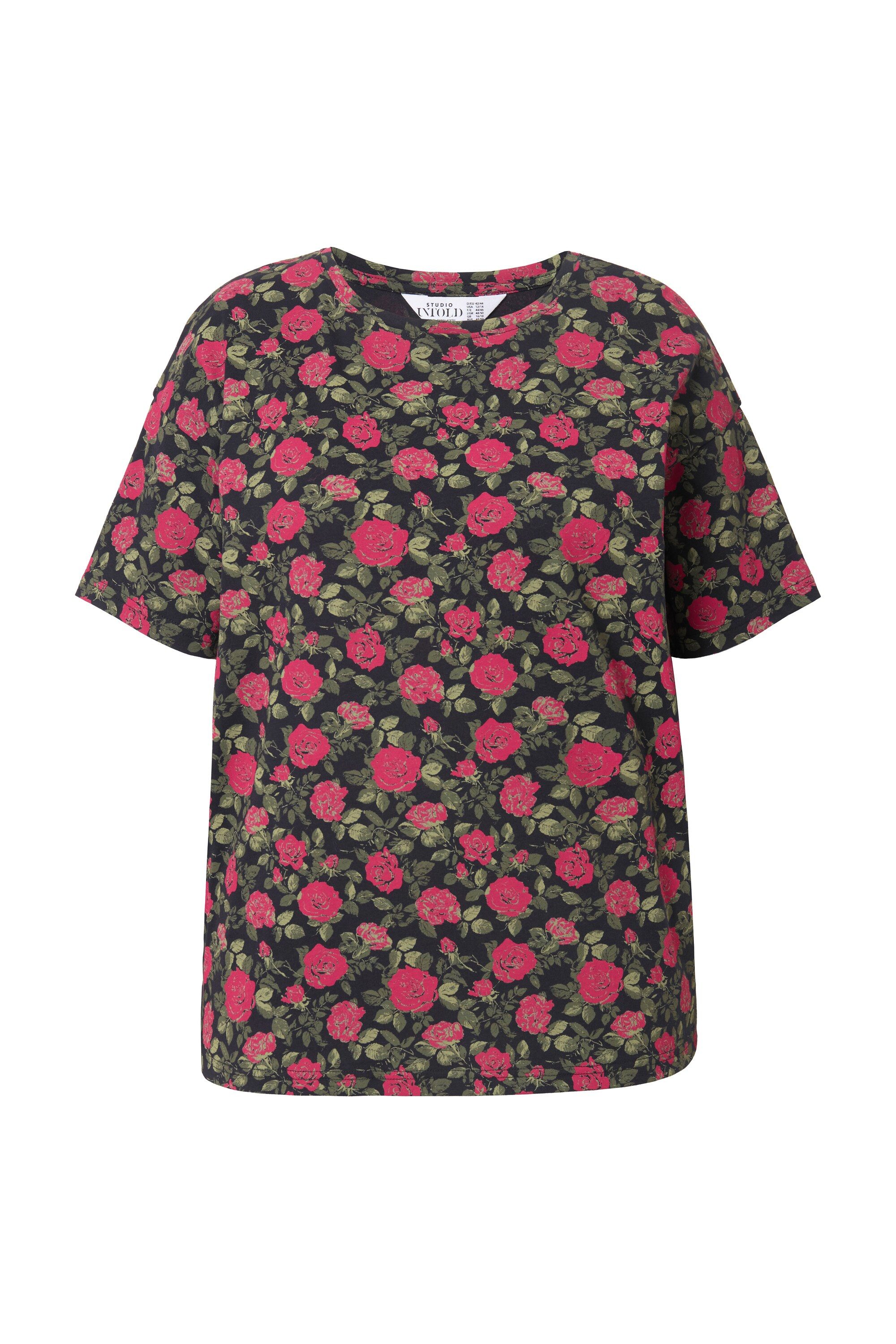 Studio Untold T-Shirt T-Shirt oversized Roses Halbarm günstig online kaufen